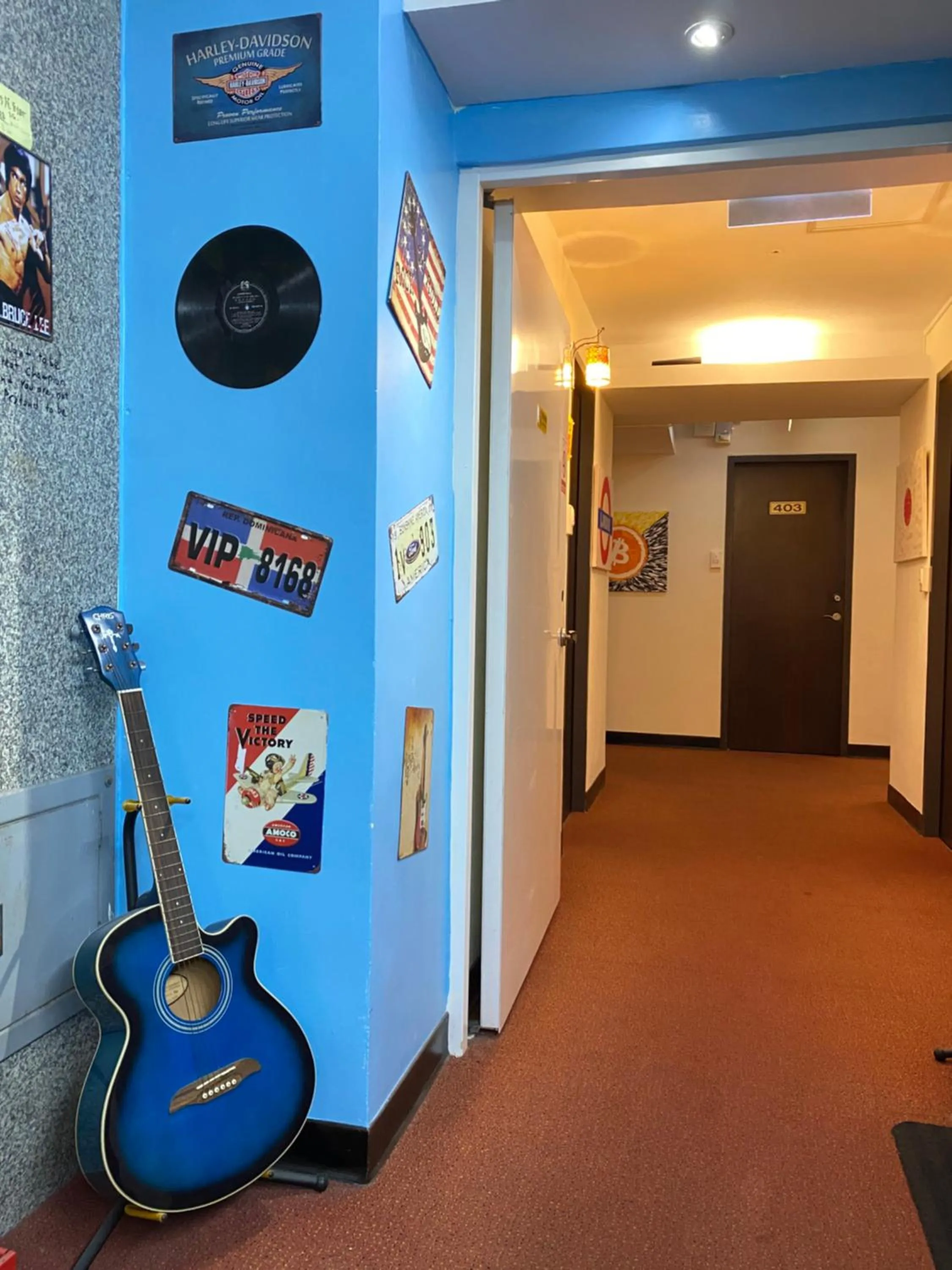 Decorative detail in Love River Inn 愛河日央