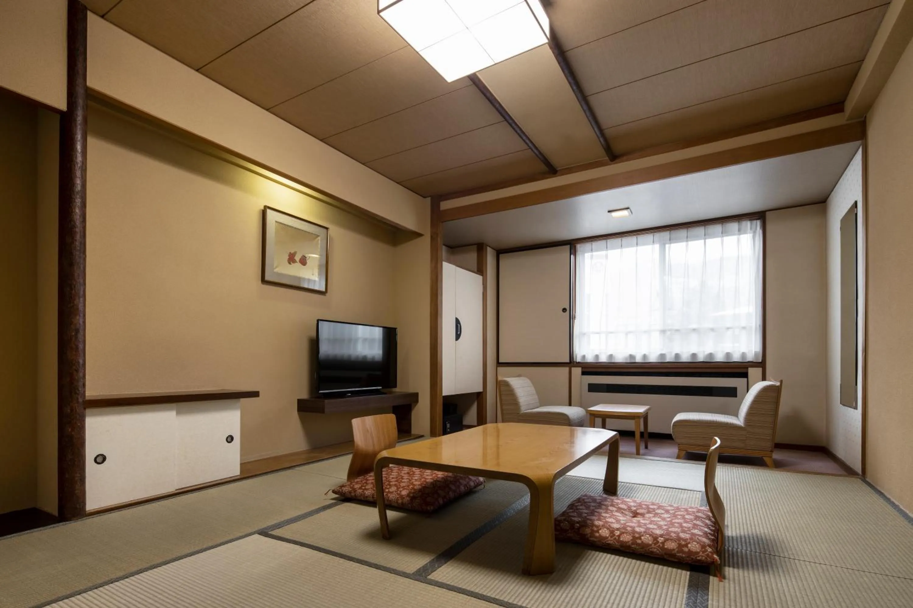 Photo of the whole room in Dai-ichi Takimotokan