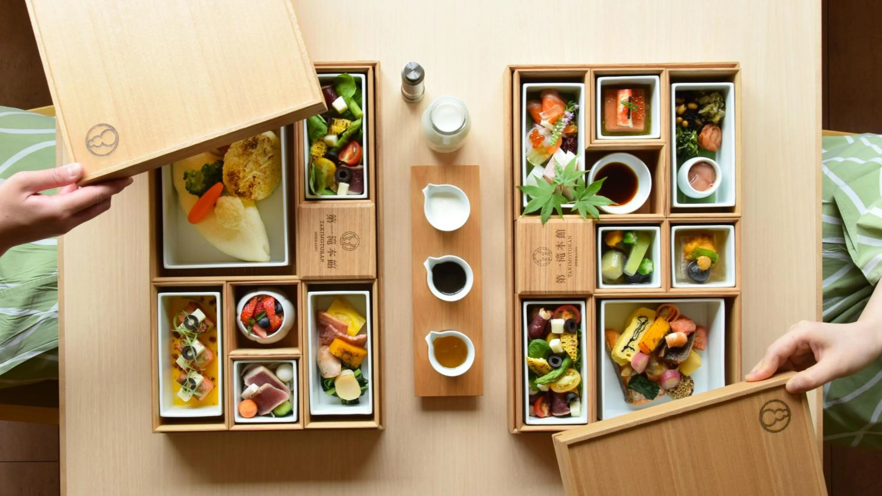 Breakfast in Dai-ichi Takimotokan