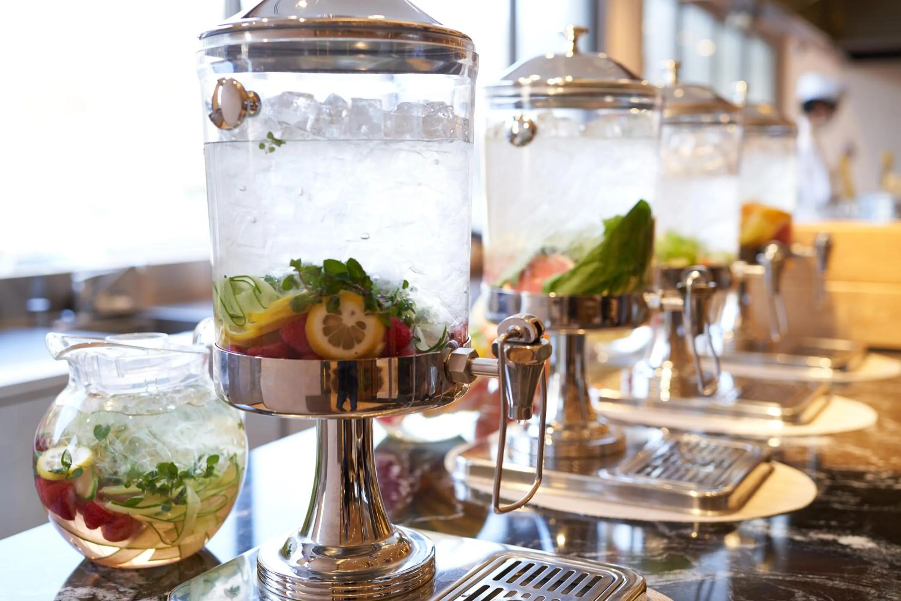 Buffet breakfast in Dai-ichi Takimotokan