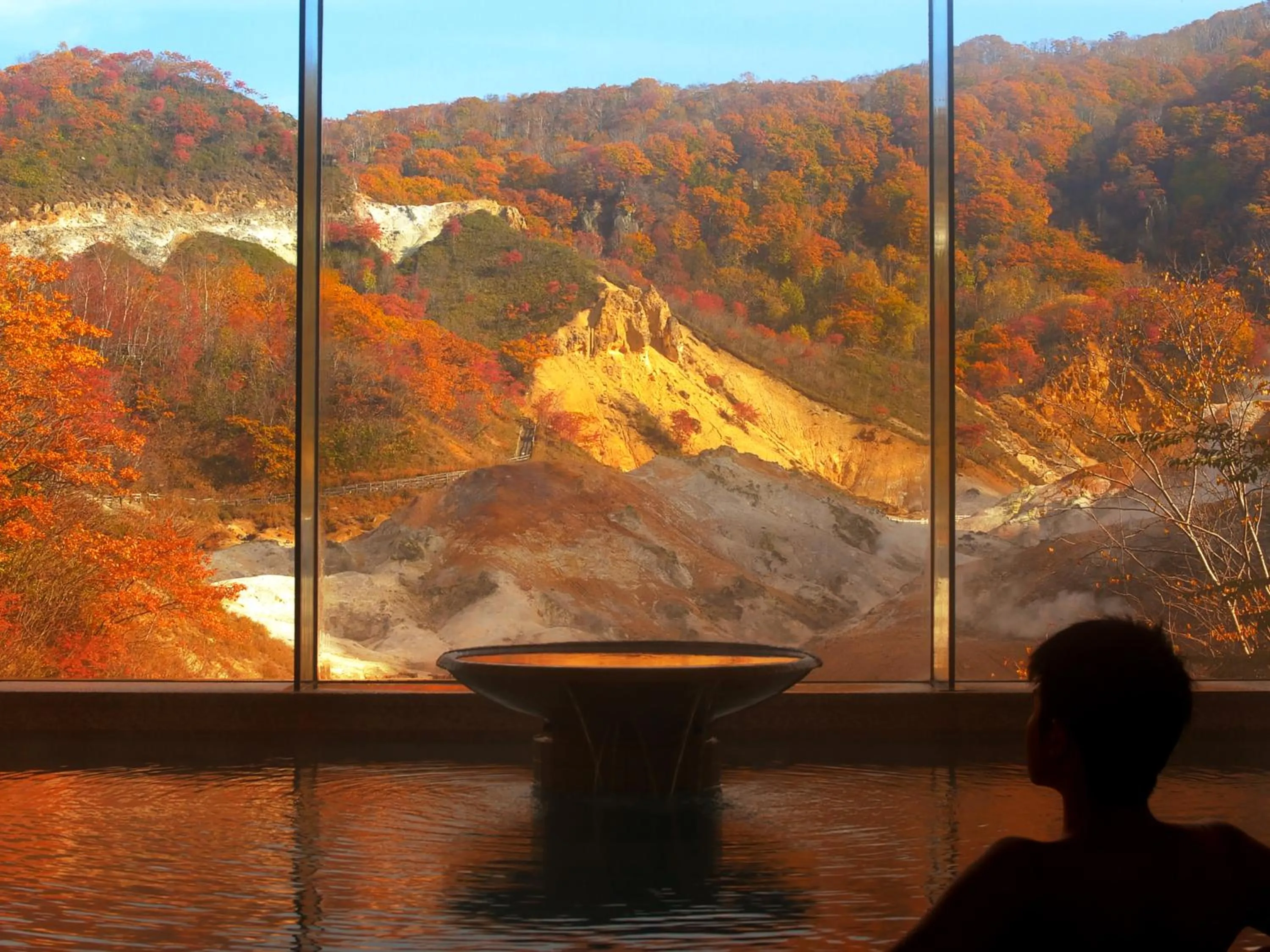 Hot Spring Bath in Dai-ichi Takimotokan
