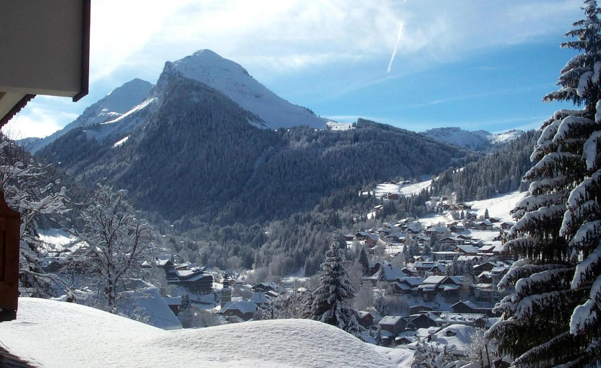 Natural landscape in Hotel & Spa Le Dahu