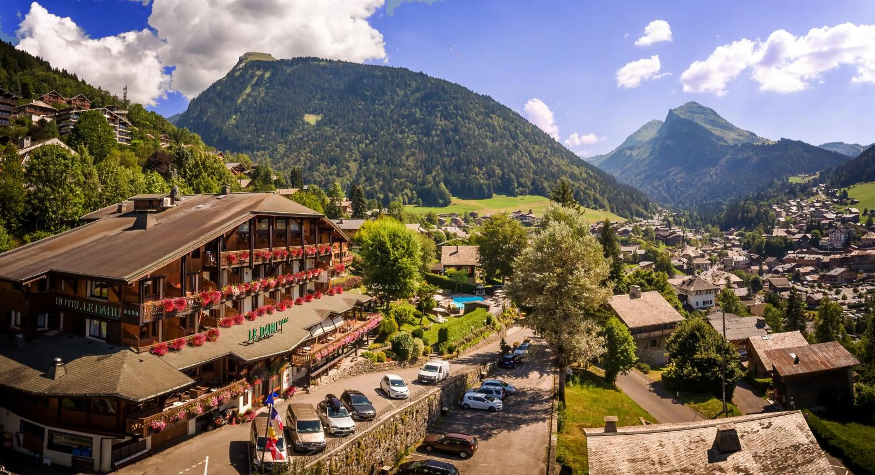 Bird's eye view in Hotel & Spa Le Dahu