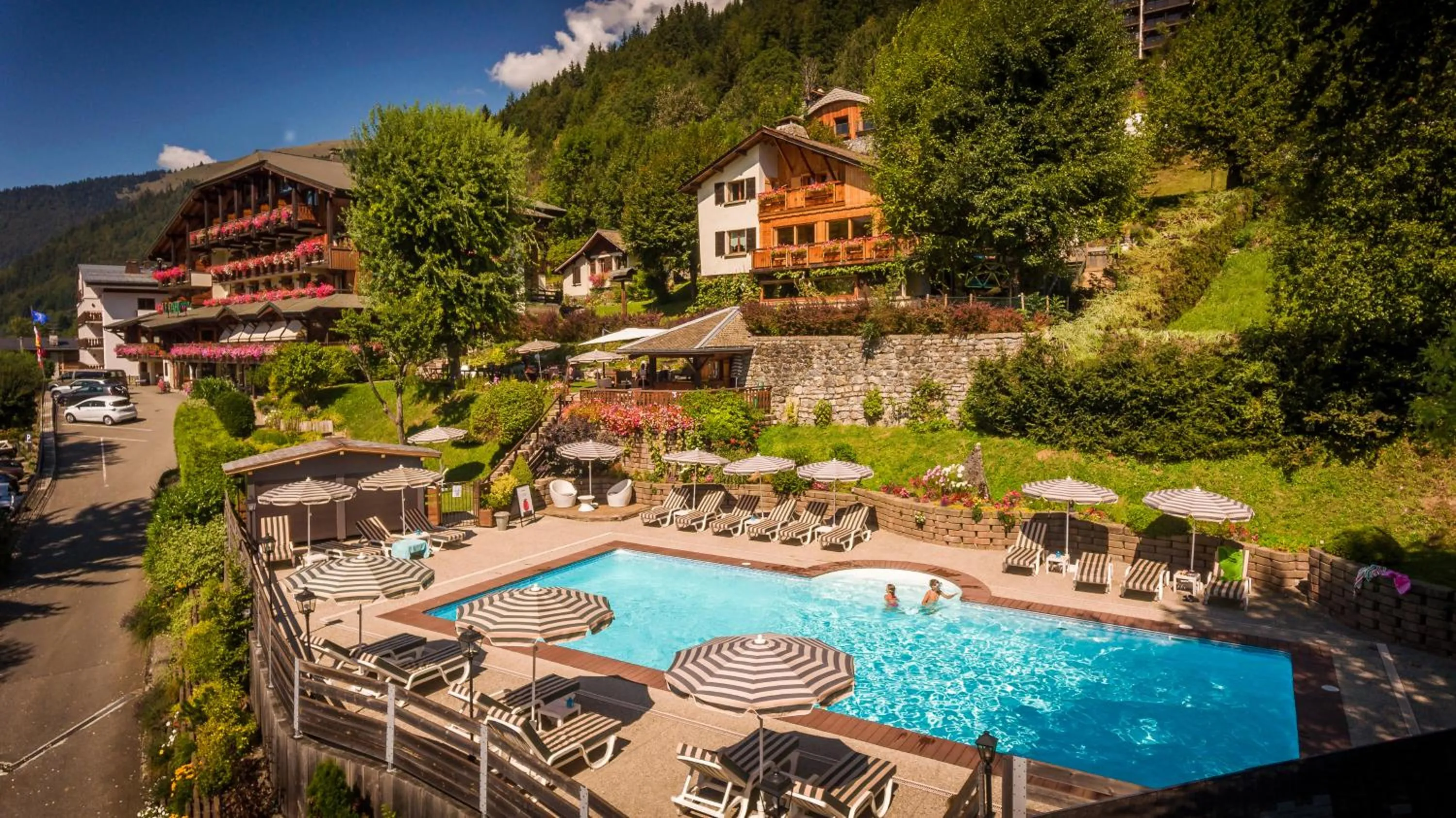 Bird's eye view in Hotel & Spa Le Dahu
