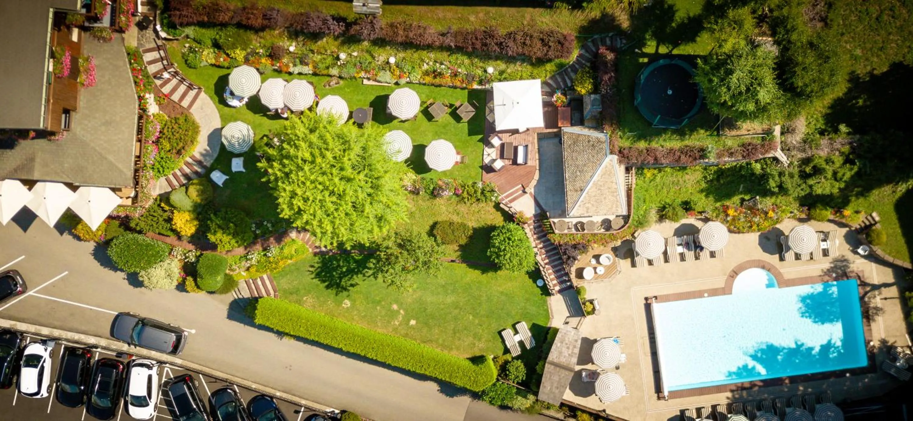 Bird's eye view in Hotel & Spa Le Dahu