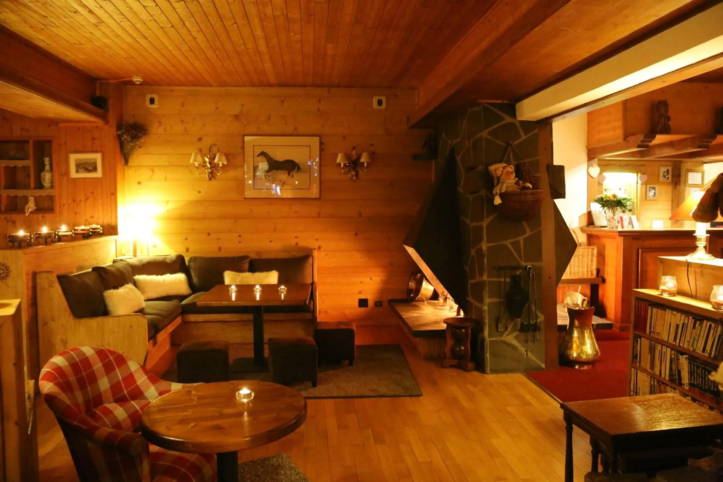 Living room in Hotel & Spa Le Dahu