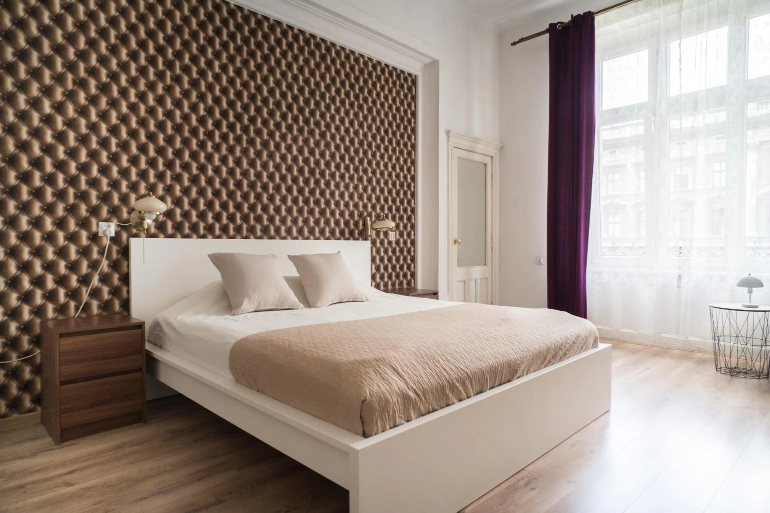 Bed in Roller Aparthotel