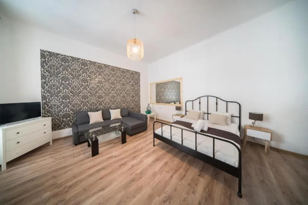 Bed in Roller Aparthotel