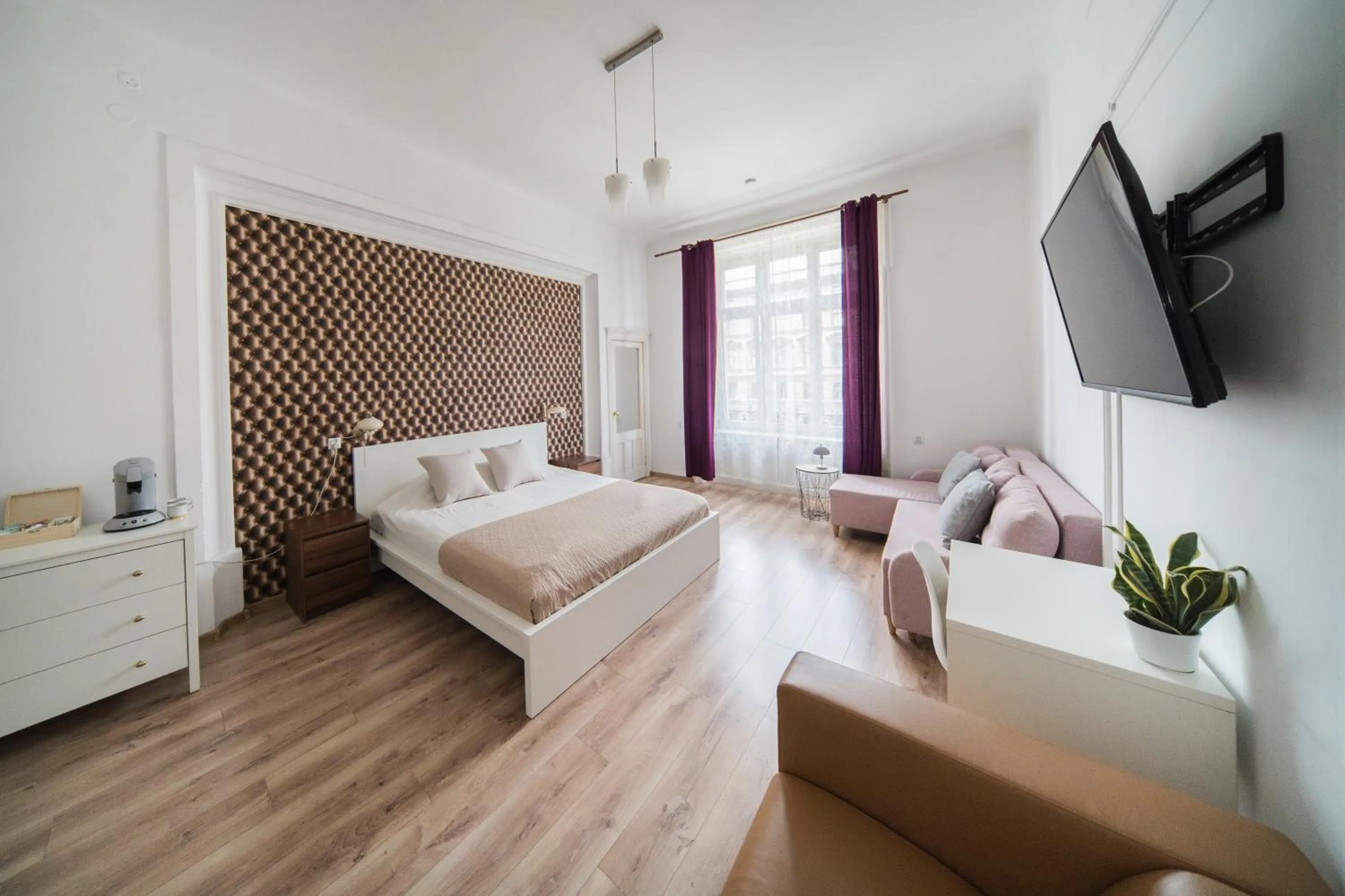 Bed in Roller Aparthotel