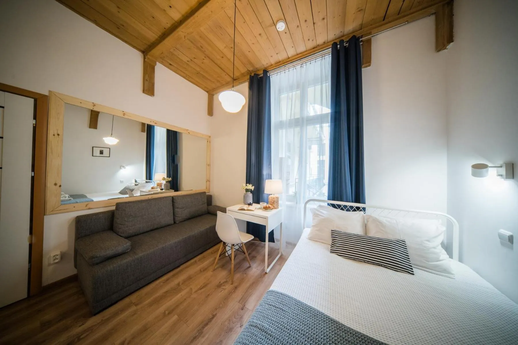 Bed in Roller Aparthotel