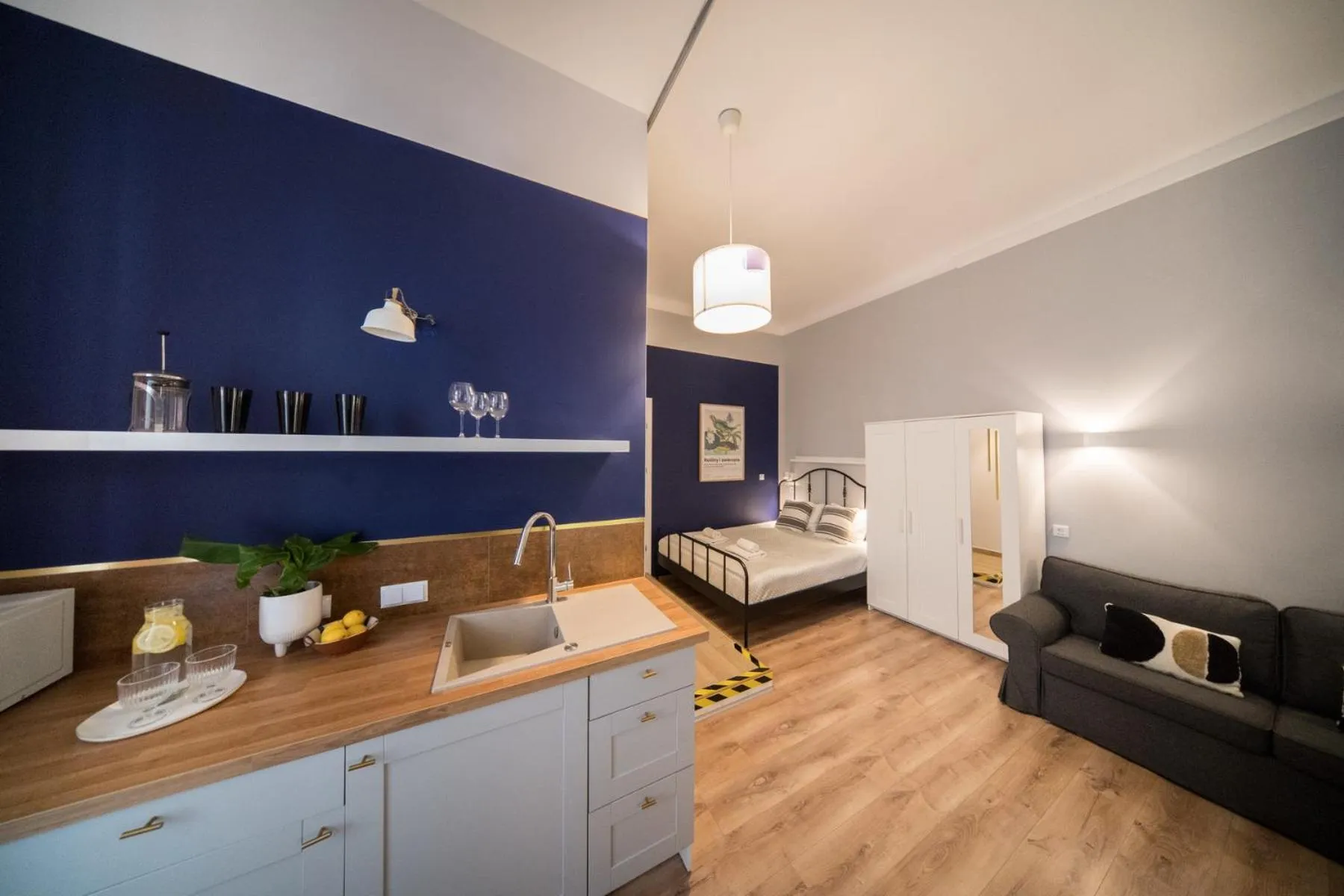 Bed in Roller Aparthotel