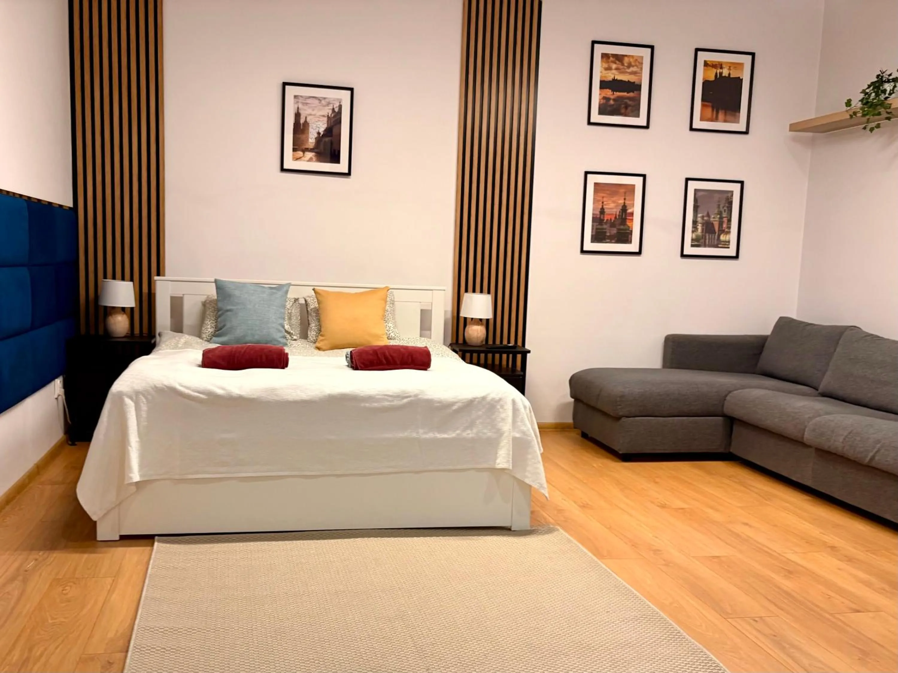 Bed in Roller Aparthotel