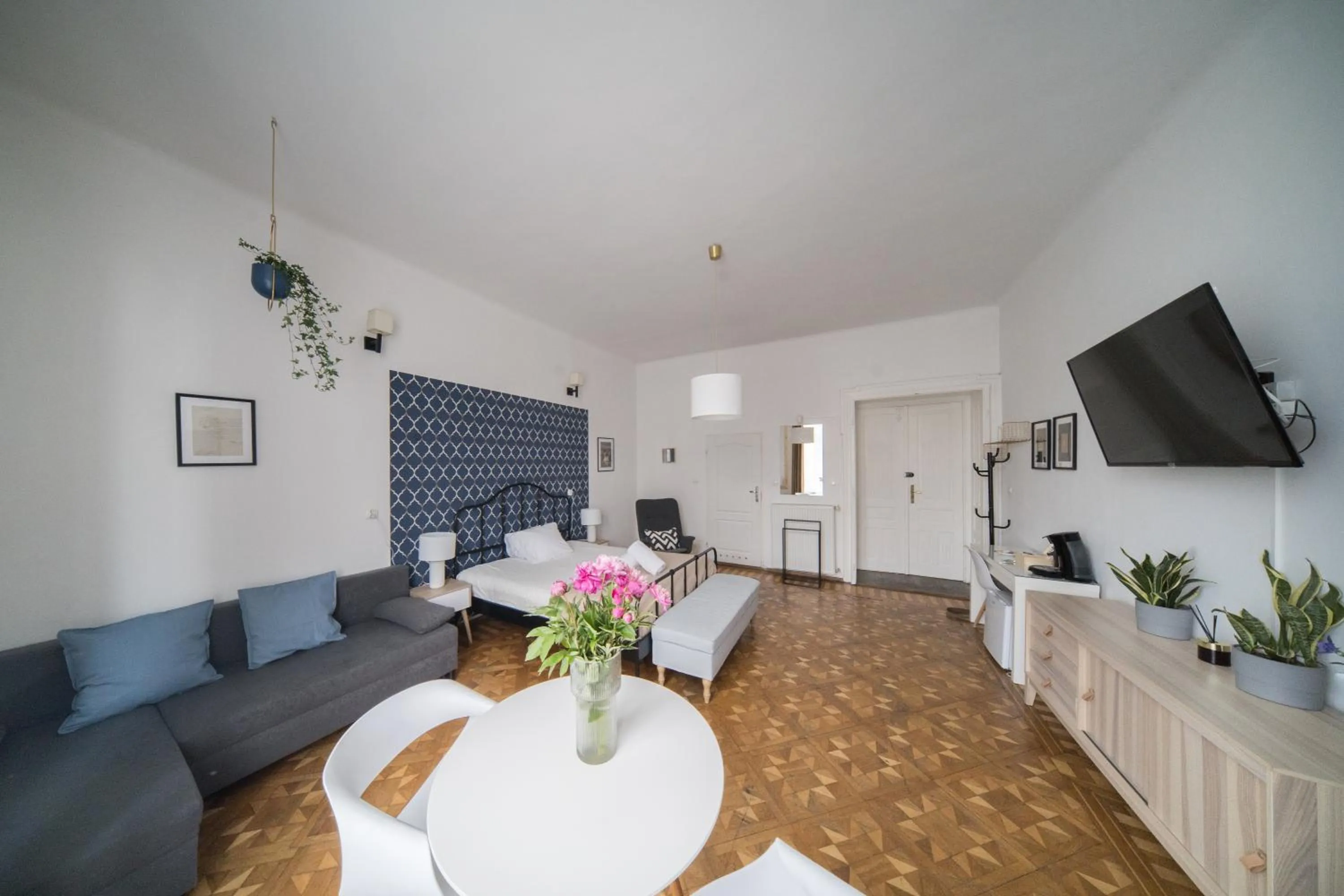 Bed in Roller Aparthotel