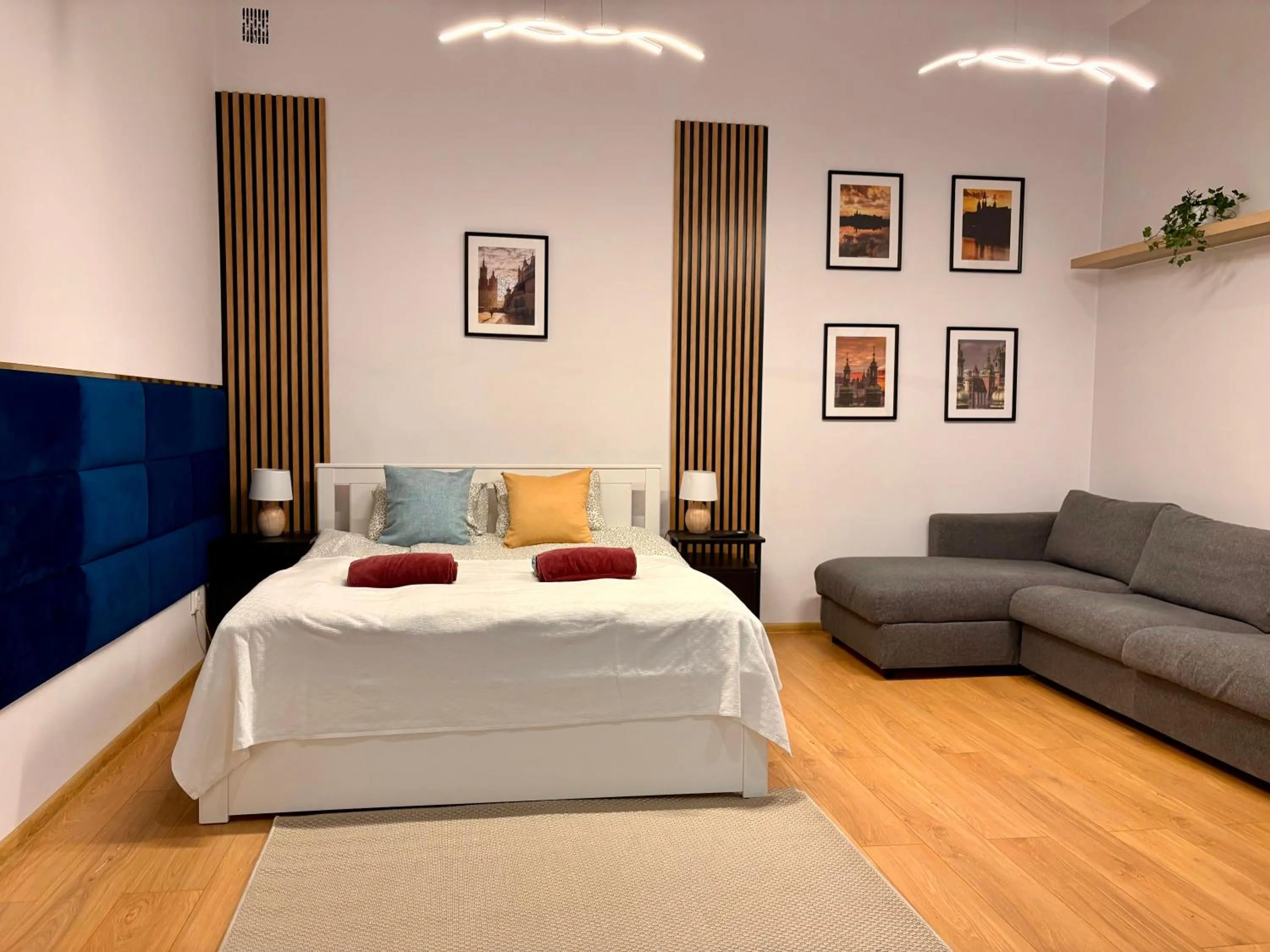 Bed in Roller Aparthotel