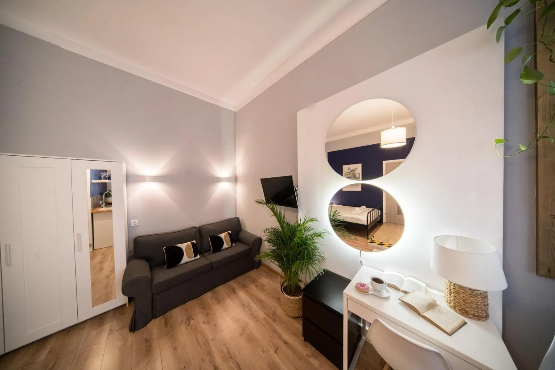 Bed in Roller Aparthotel