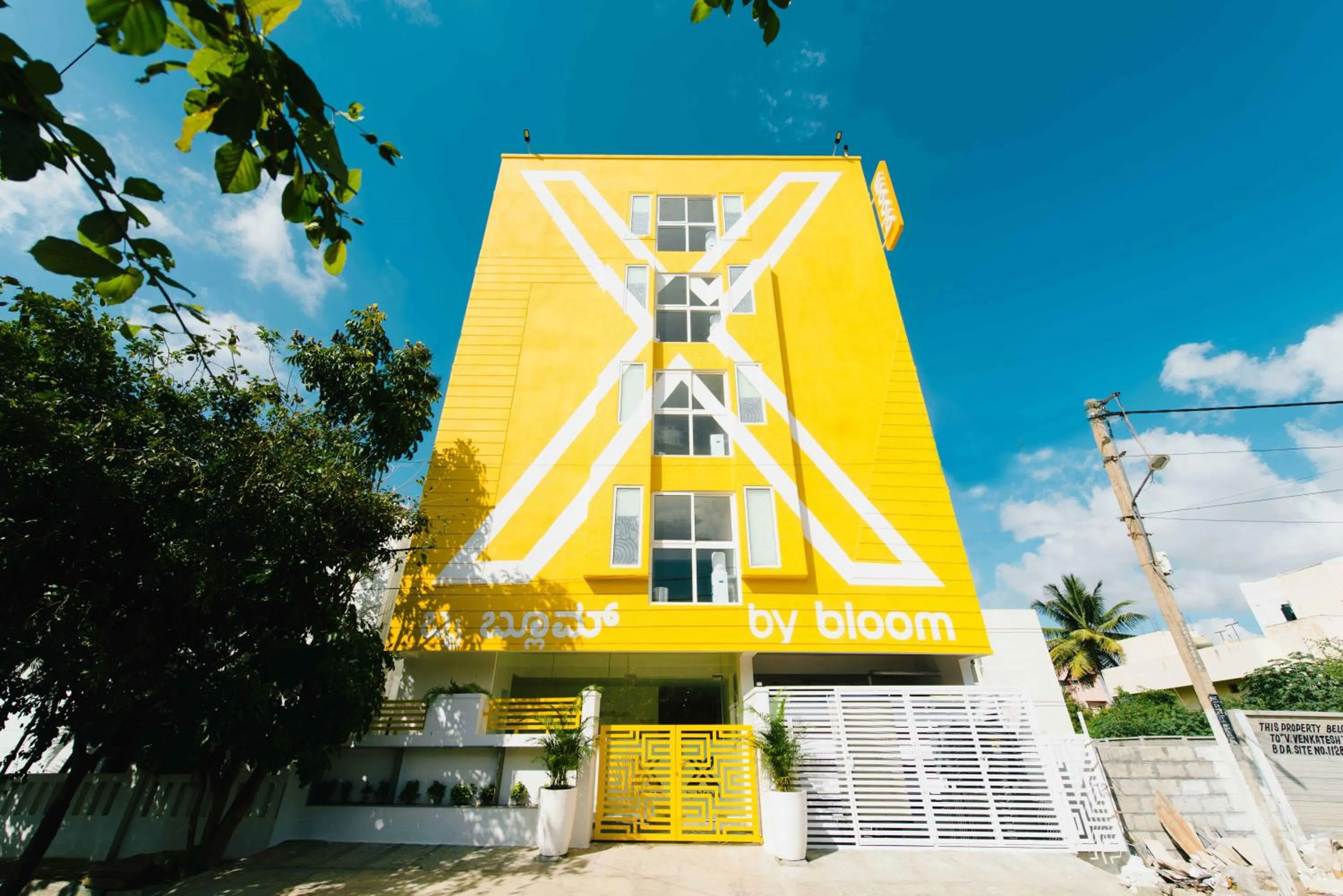 Property building in X by Bloom l Hebbal