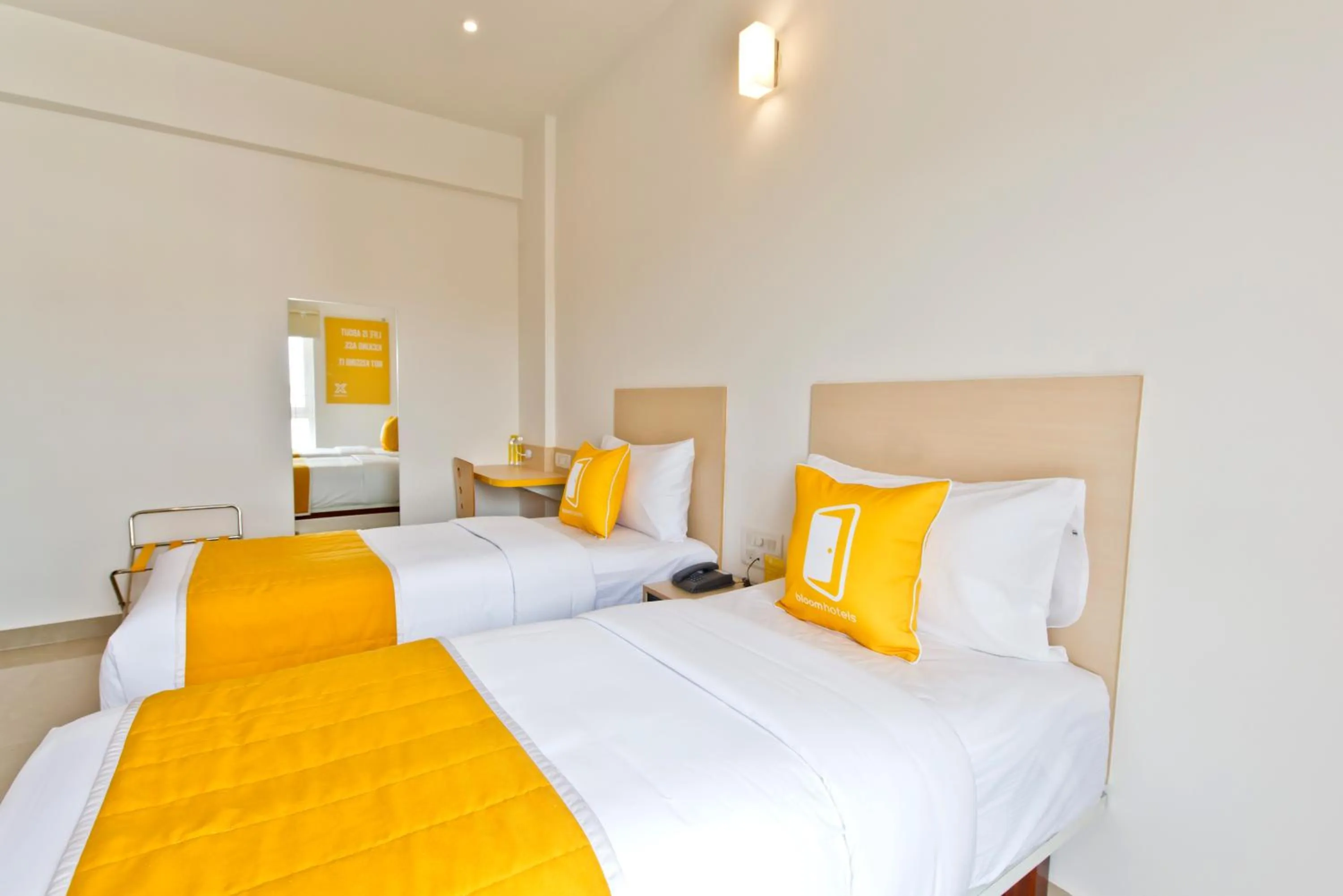 Bedroom, Bed in X by Bloom l Hebbal