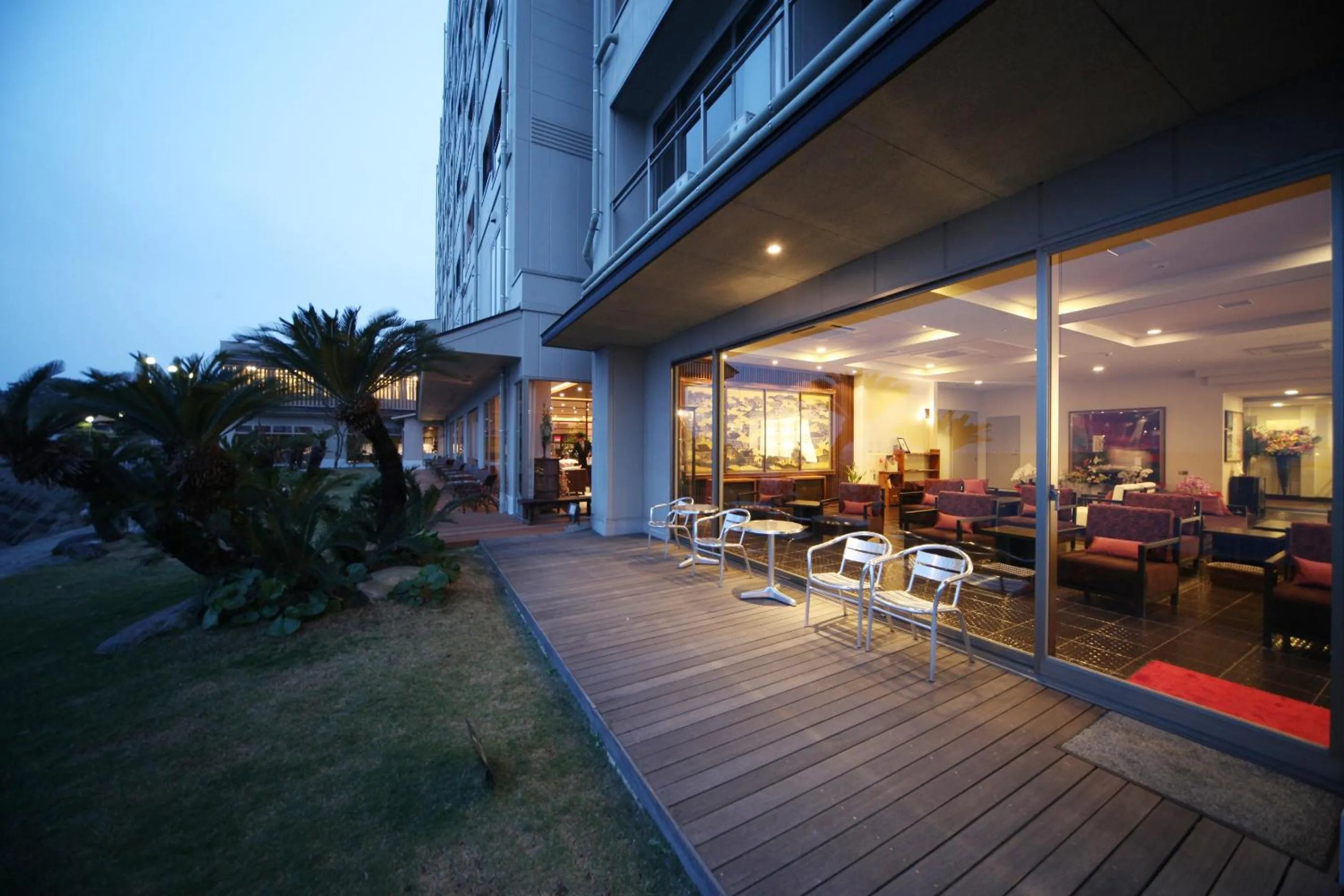 Balcony/Terrace in AMANE resort SEIKAI