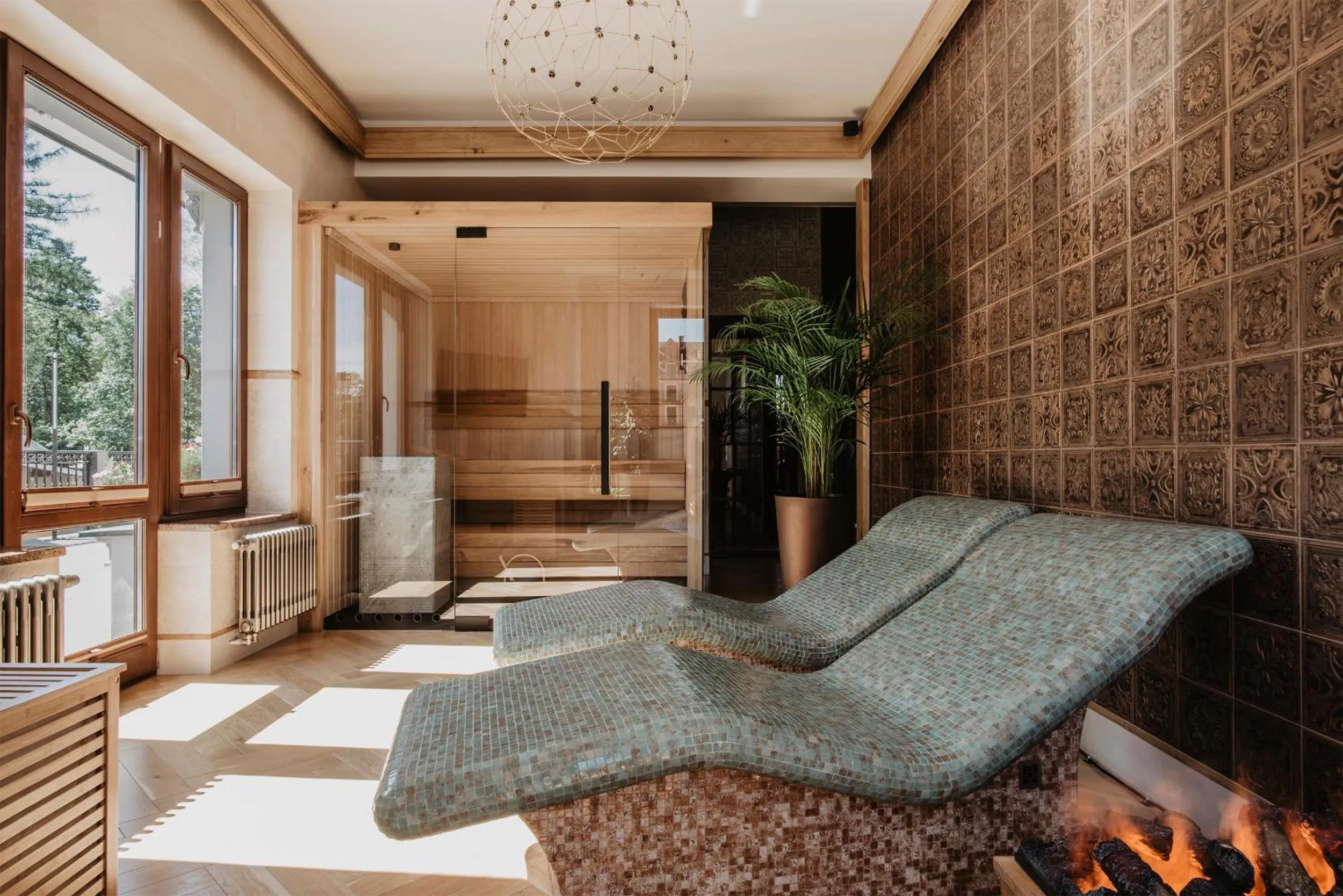 Spa and wellness centre/facilities in Aparthotel Cristina