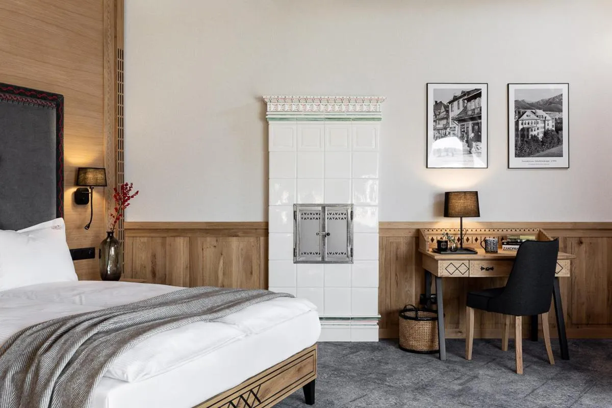 Bed in Aparthotel Cristina