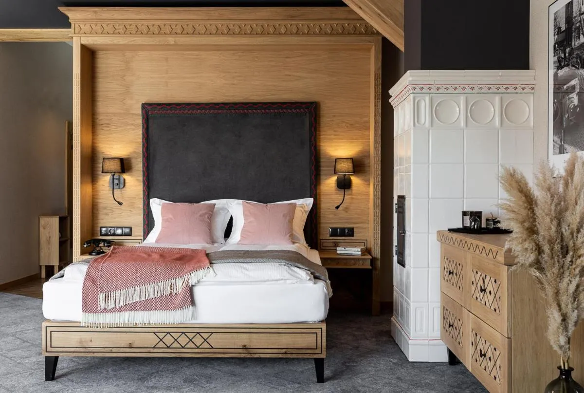 Bed in Aparthotel Cristina