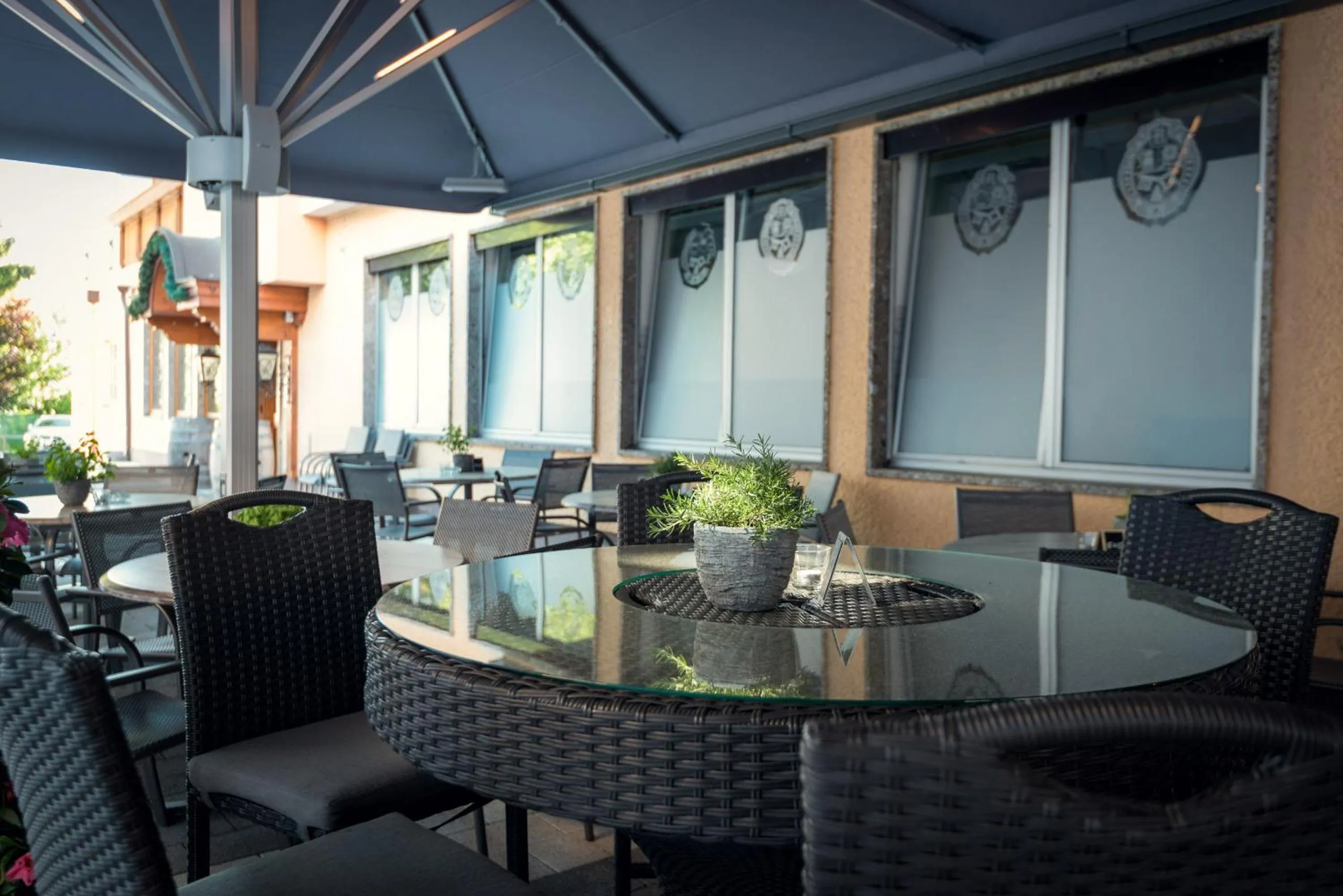 Balcony/Terrace in Hotel Restaurant Stöcklwirt