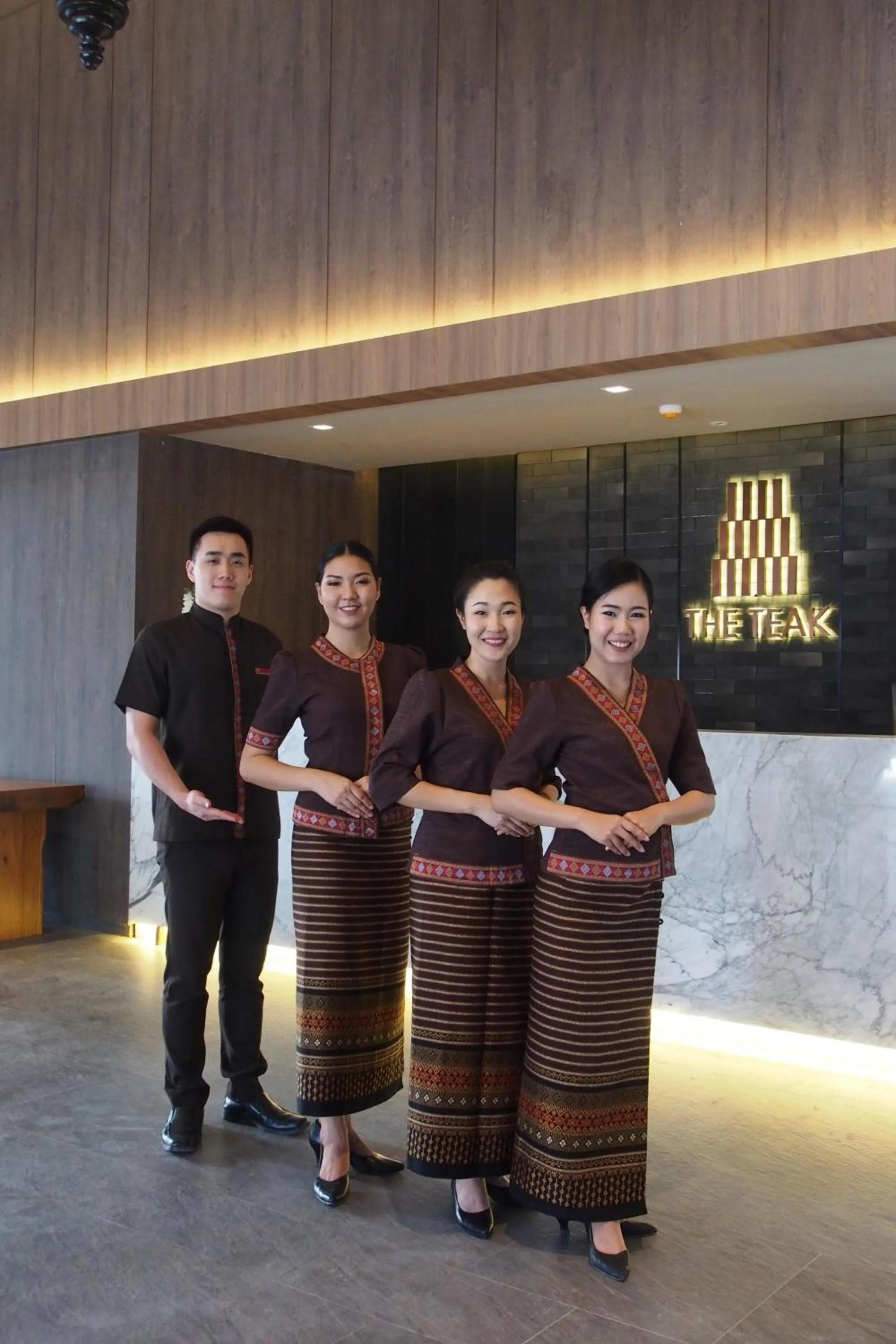 Staff in The Teak Hotel