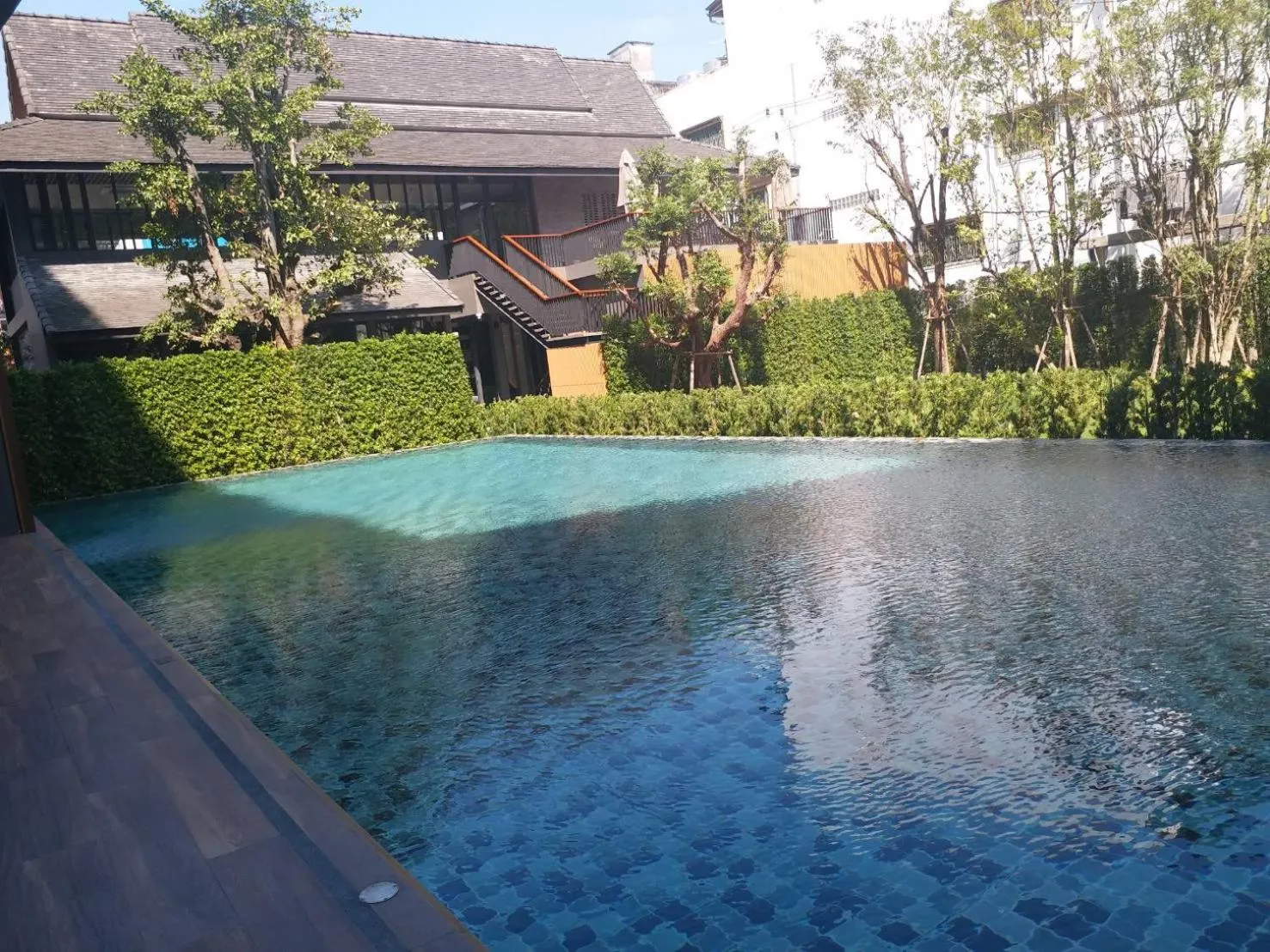 Swimming pool in The Teak Hotel