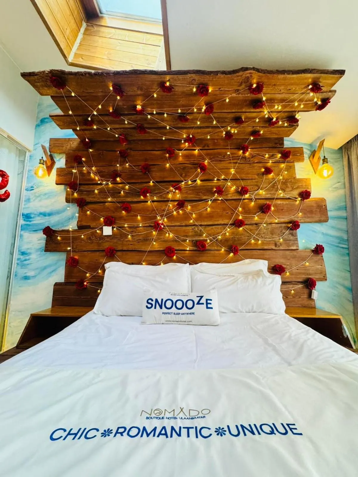 Bed in Nomado Boutique Hotel