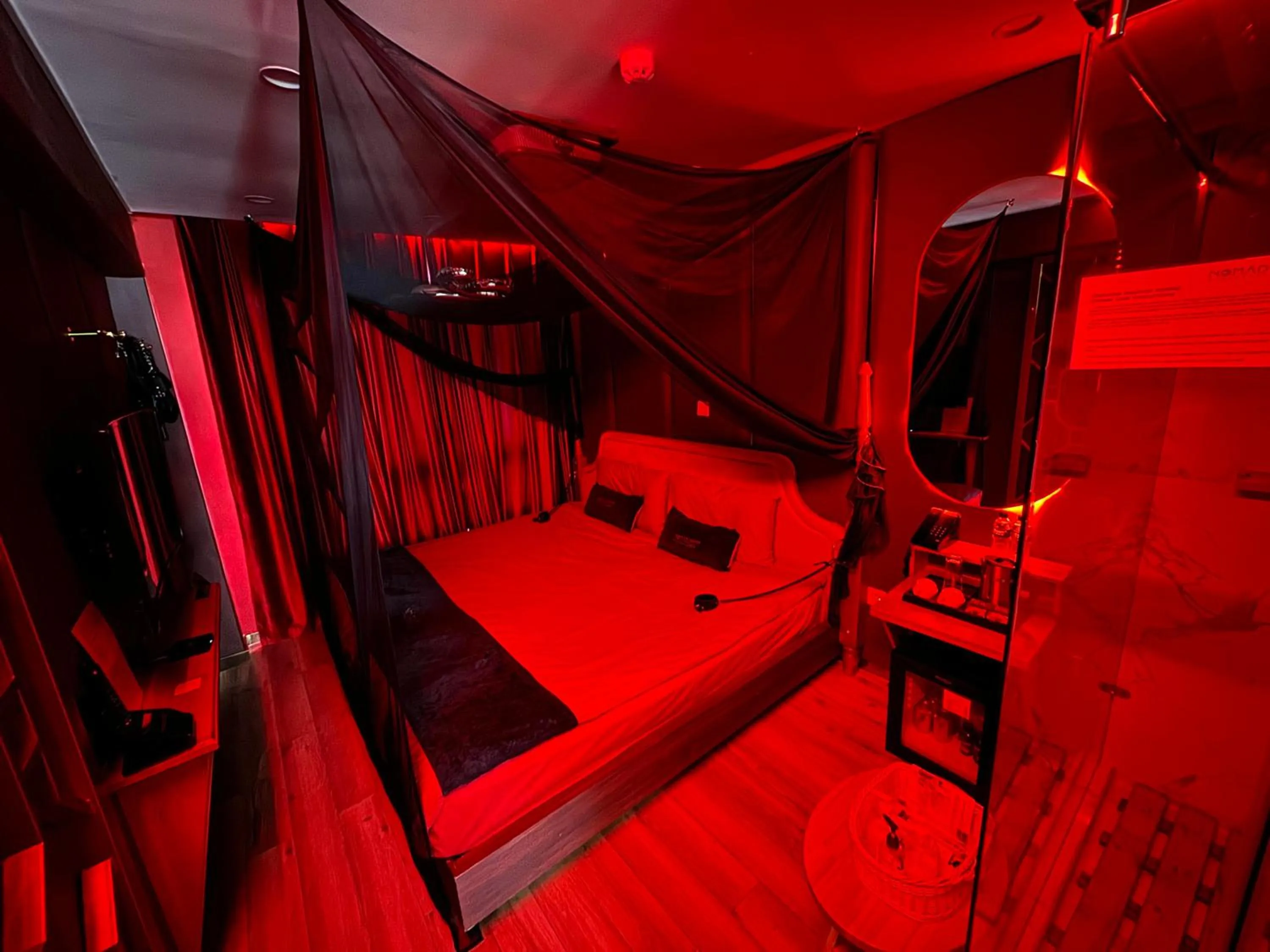 Bed in Nomado Boutique Hotel