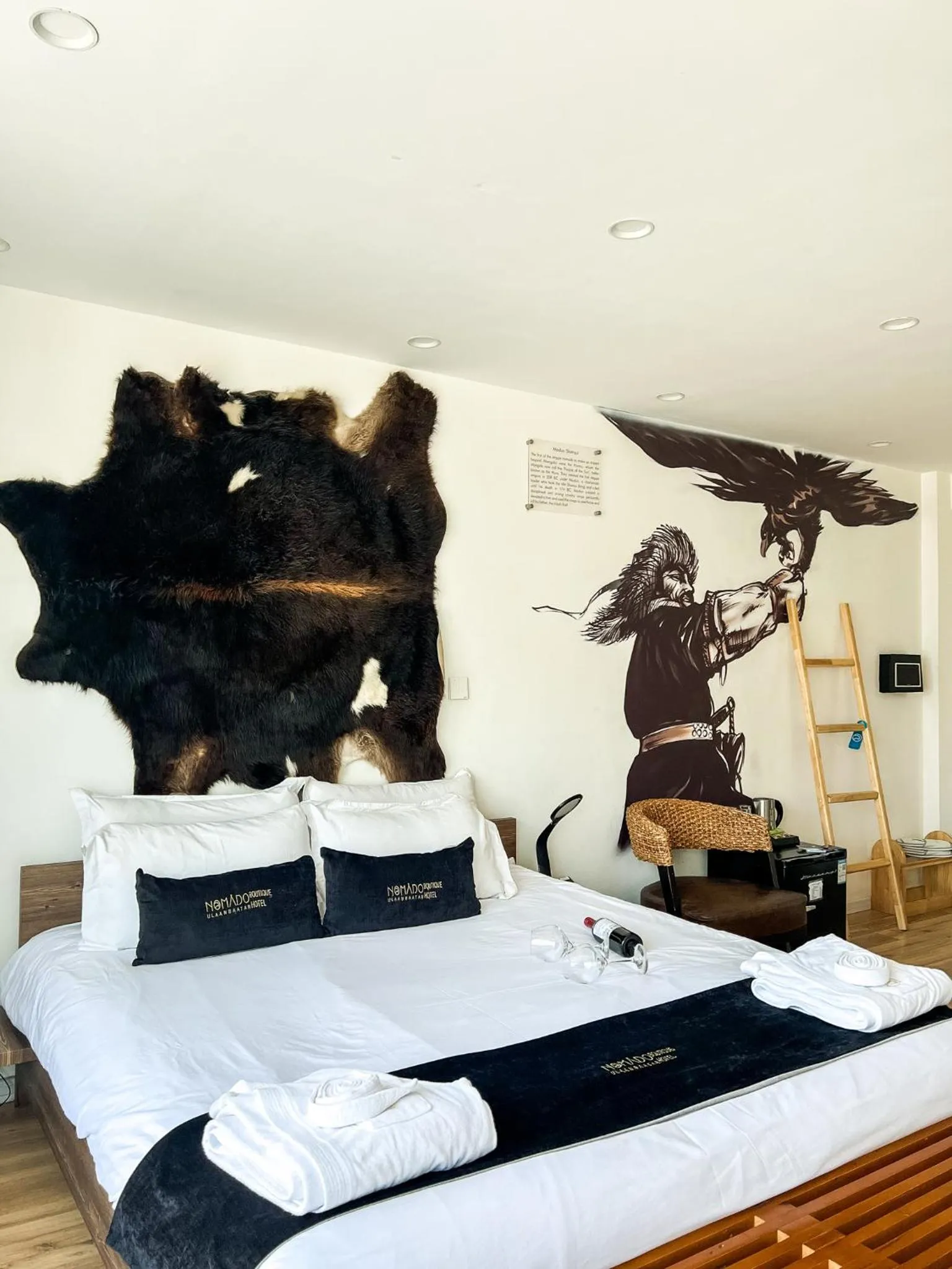 Bed in Nomado Boutique Hotel