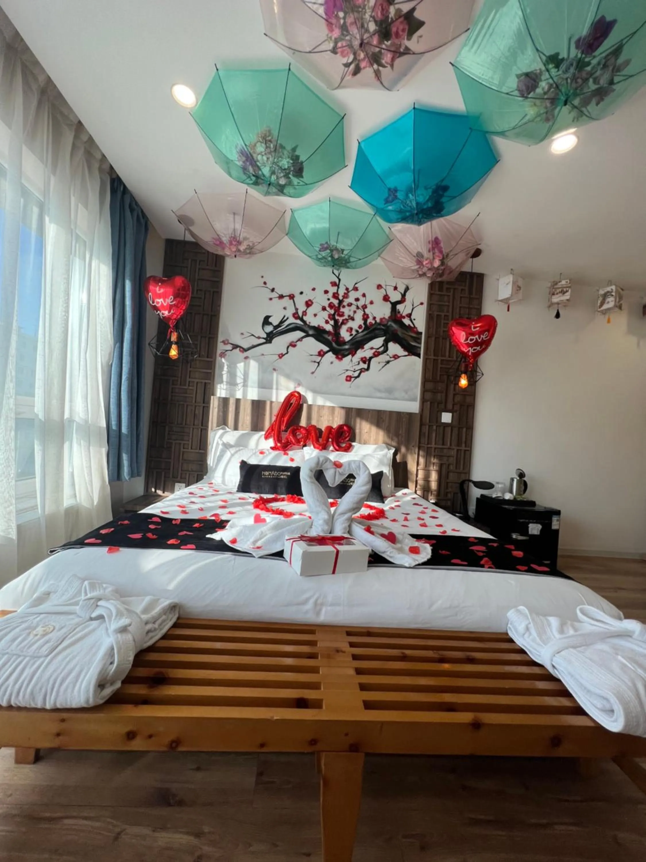 Bed in Nomado Boutique Hotel