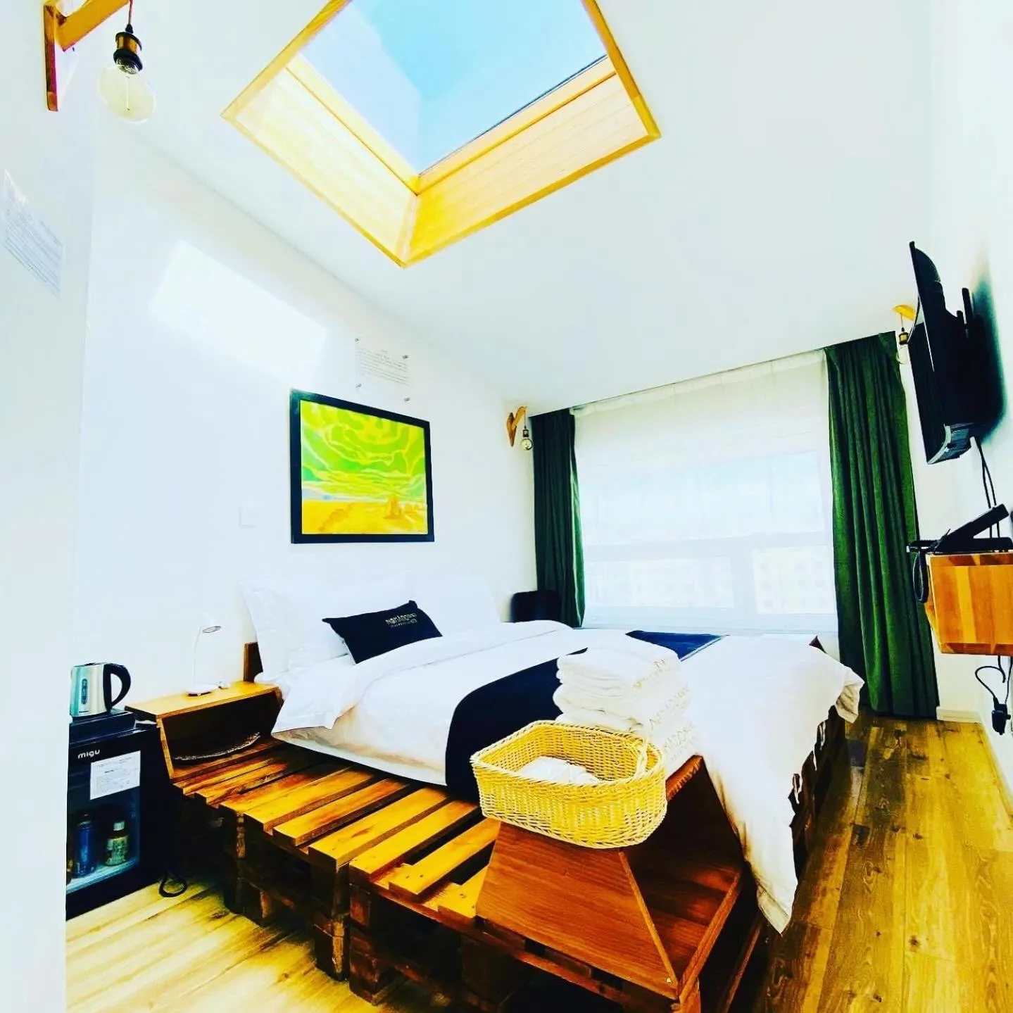 Bed in Nomado Boutique Hotel