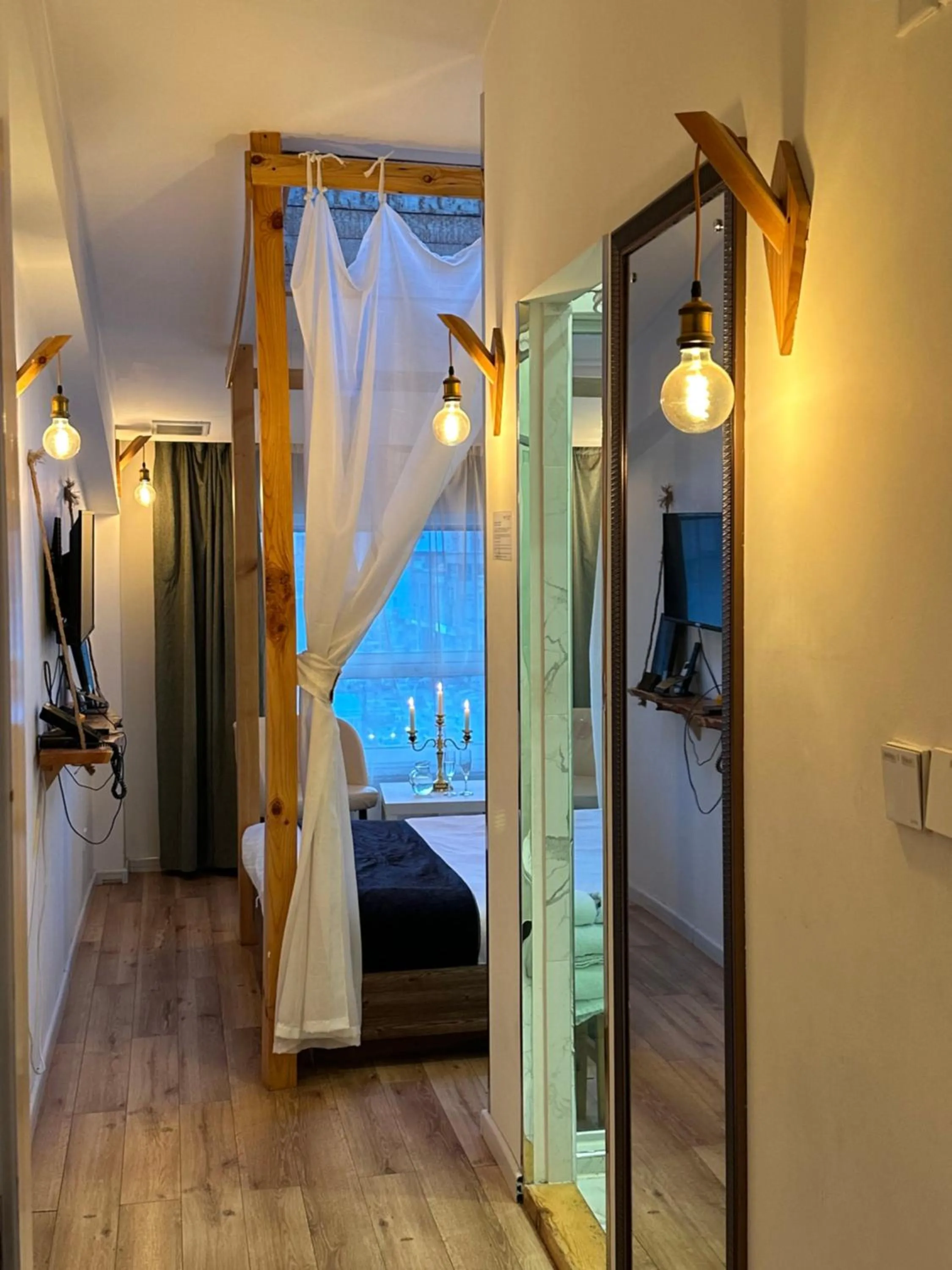 Decorative detail, Bed in Nomado Boutique Hotel