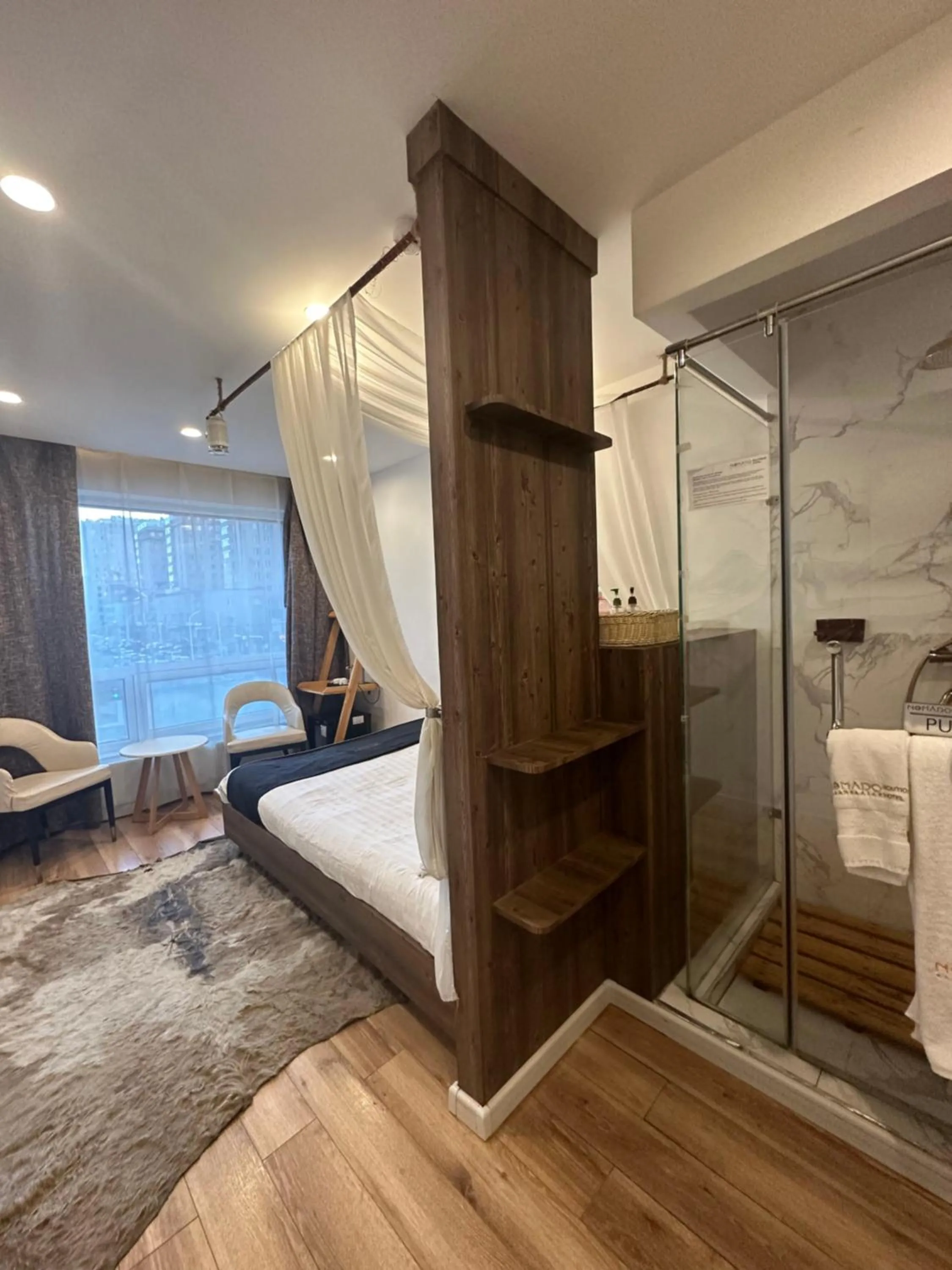 City view, Bed in Nomado Boutique Hotel