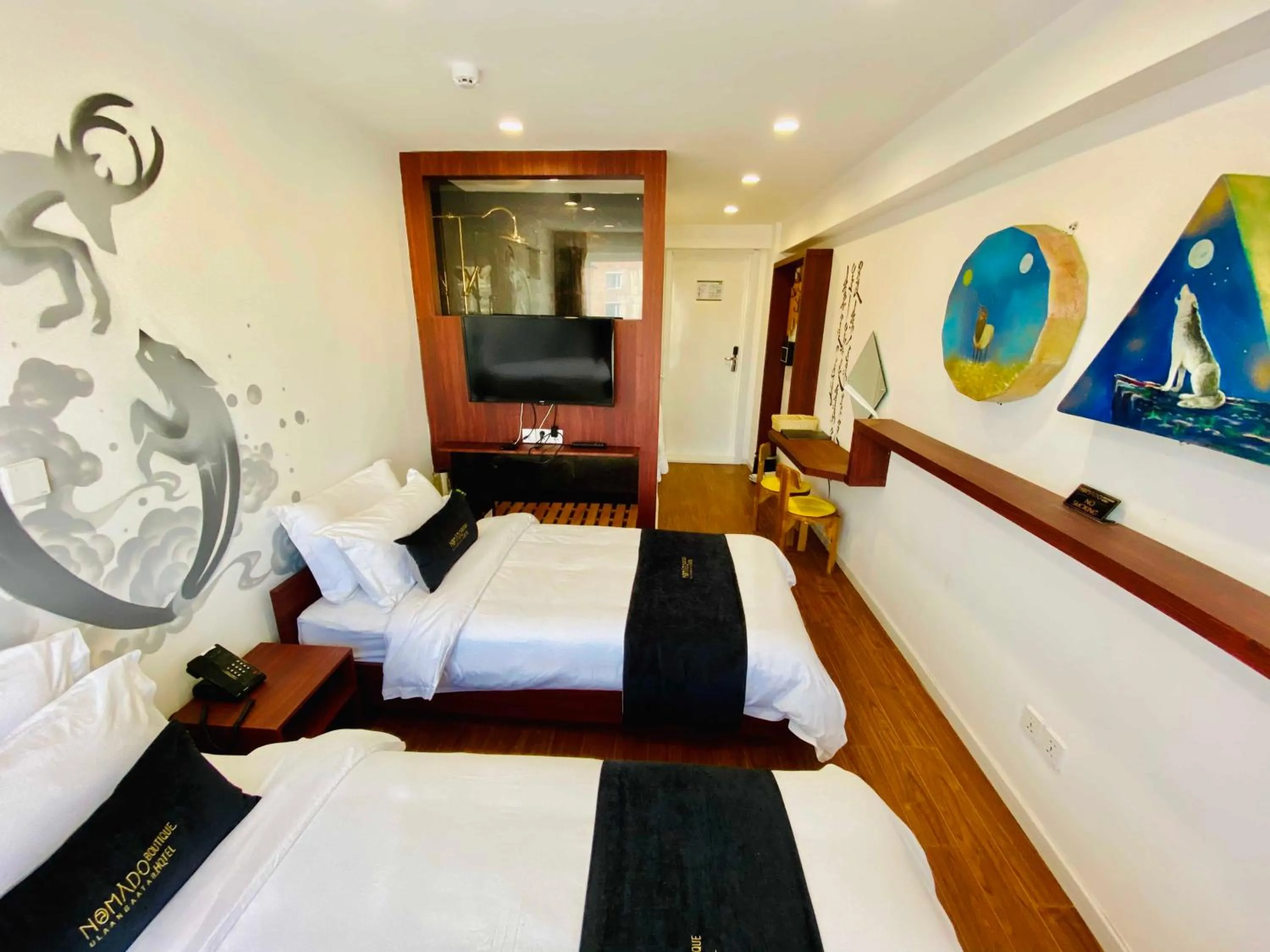 Photo of the whole room, Bed in Nomado Boutique Hotel