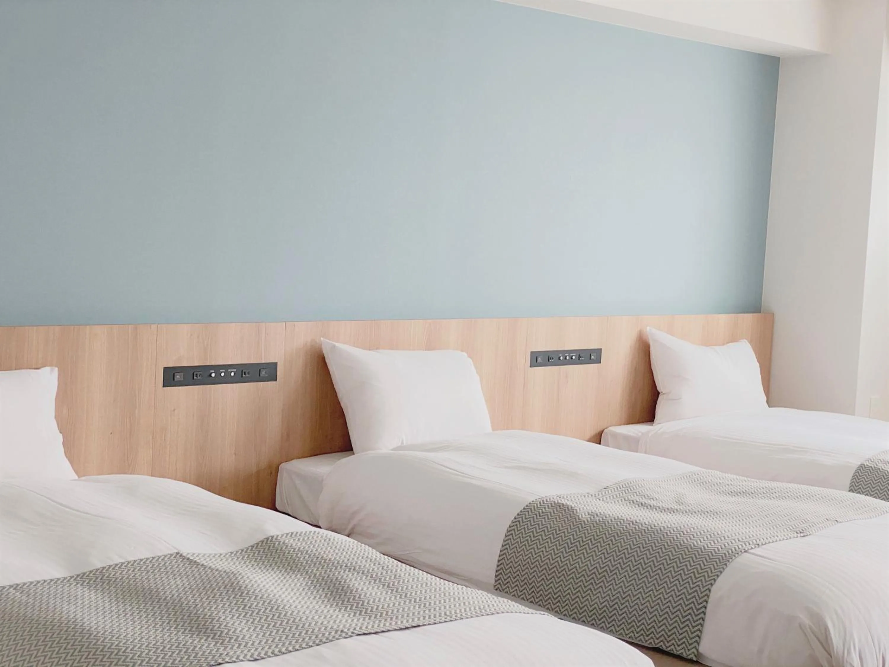 Bed in THE TOURIST HOTEL & Cafe AKIHABARA