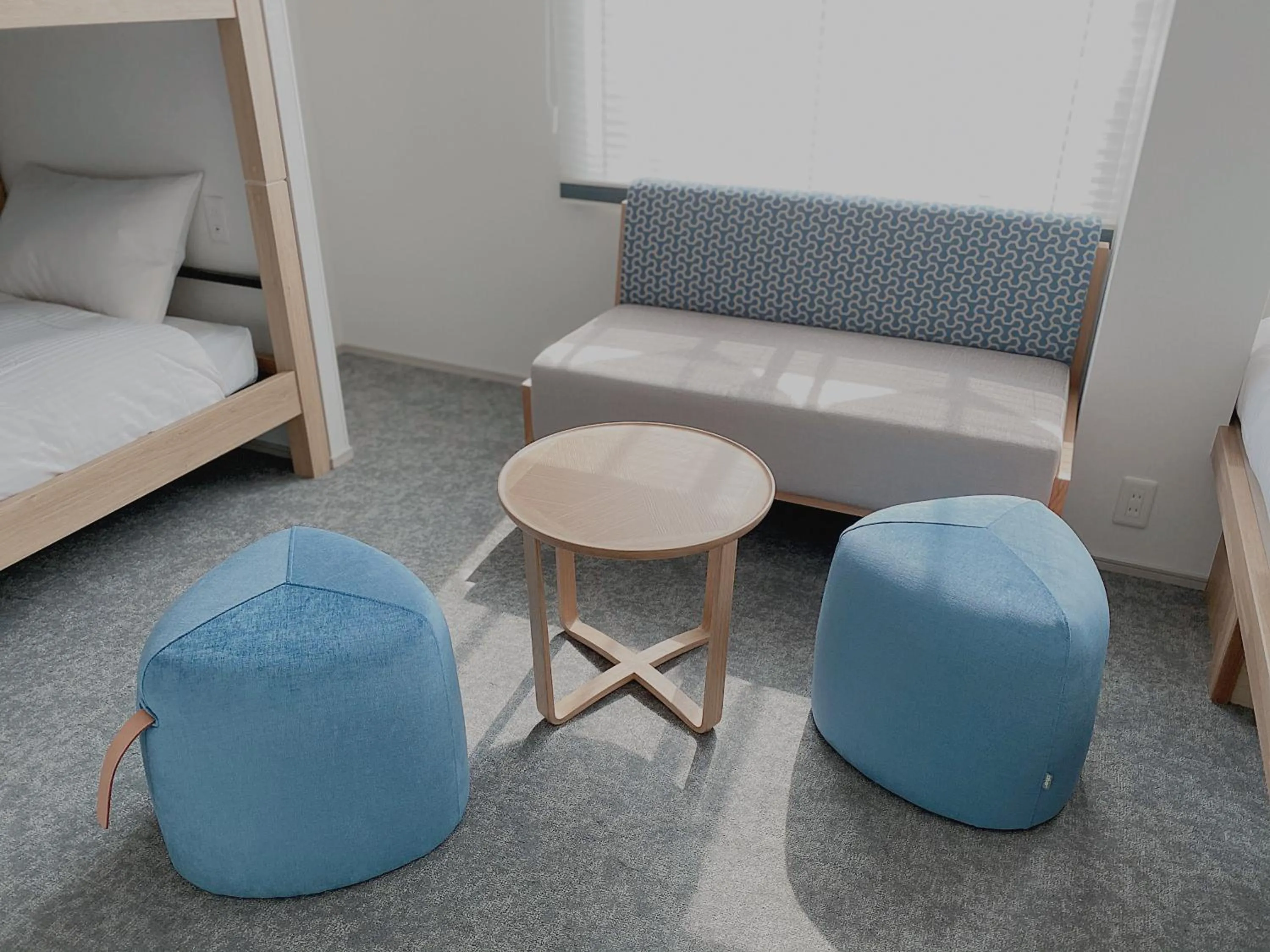 Bed in THE TOURIST HOTEL & Cafe AKIHABARA