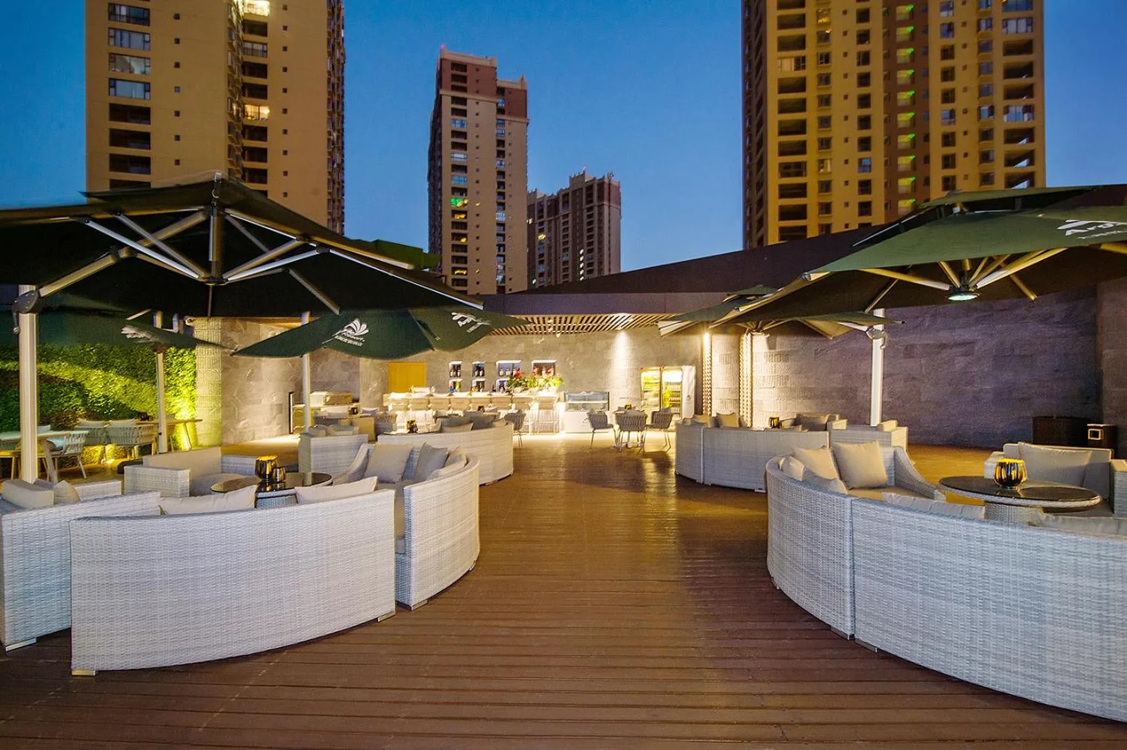 Patio in Argyle Resort Dali Yueyun