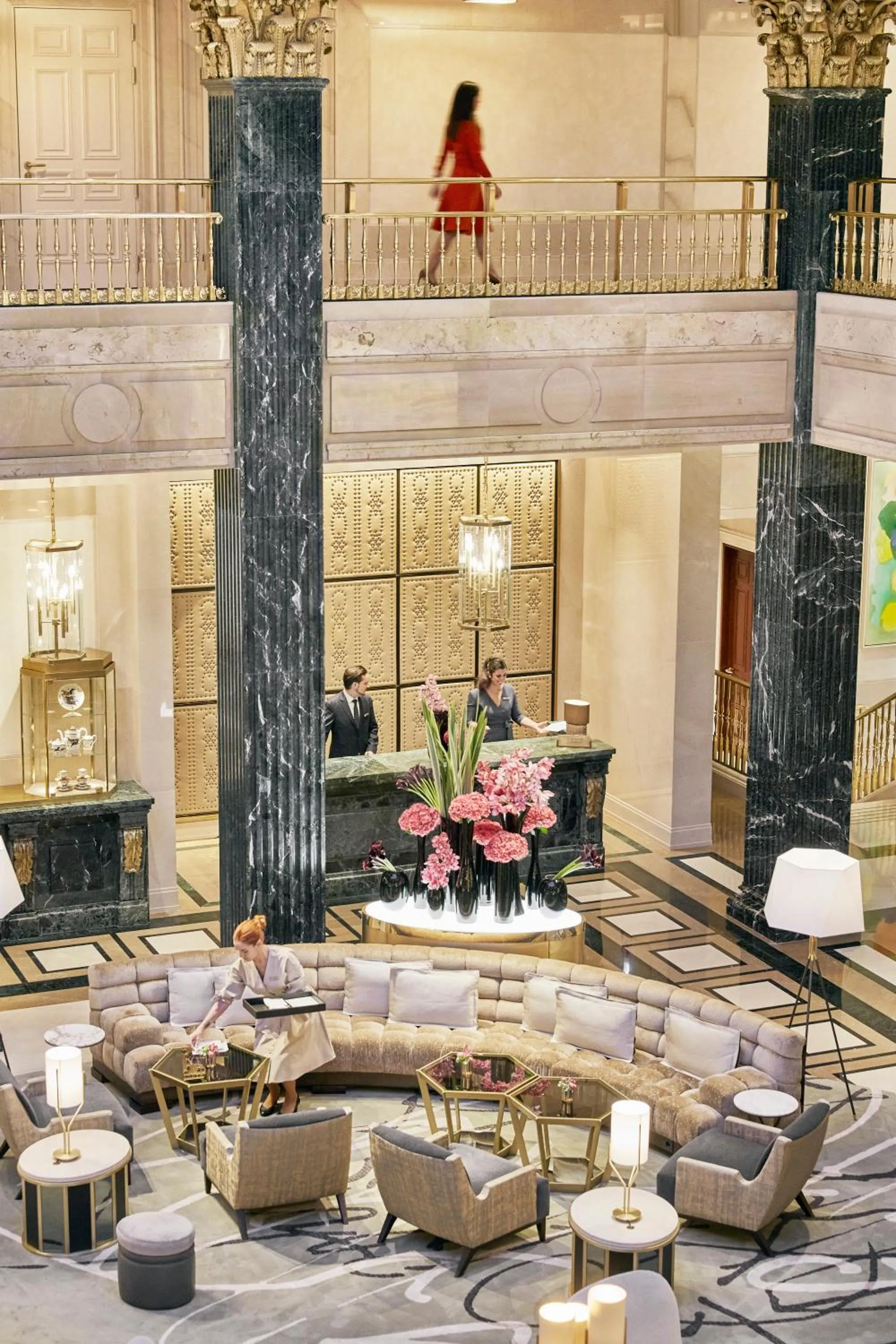 Lobby or reception in Four Seasons Hotel Madrid