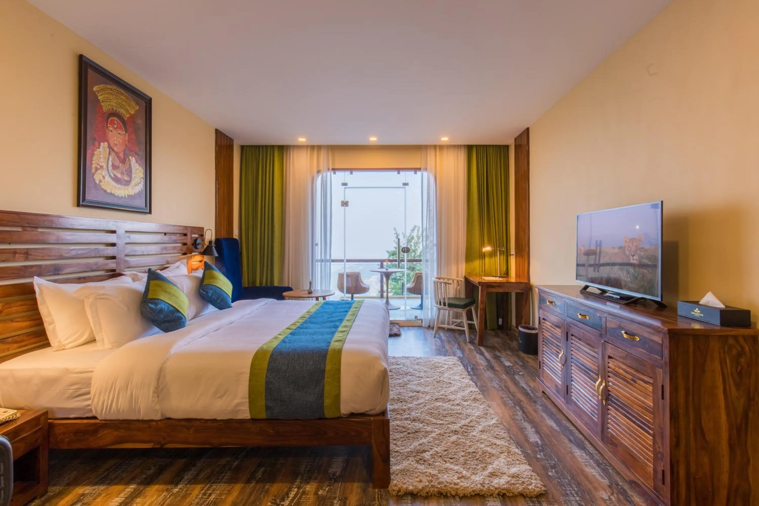 Photo of the whole room, Bed in Aagantuk Resort