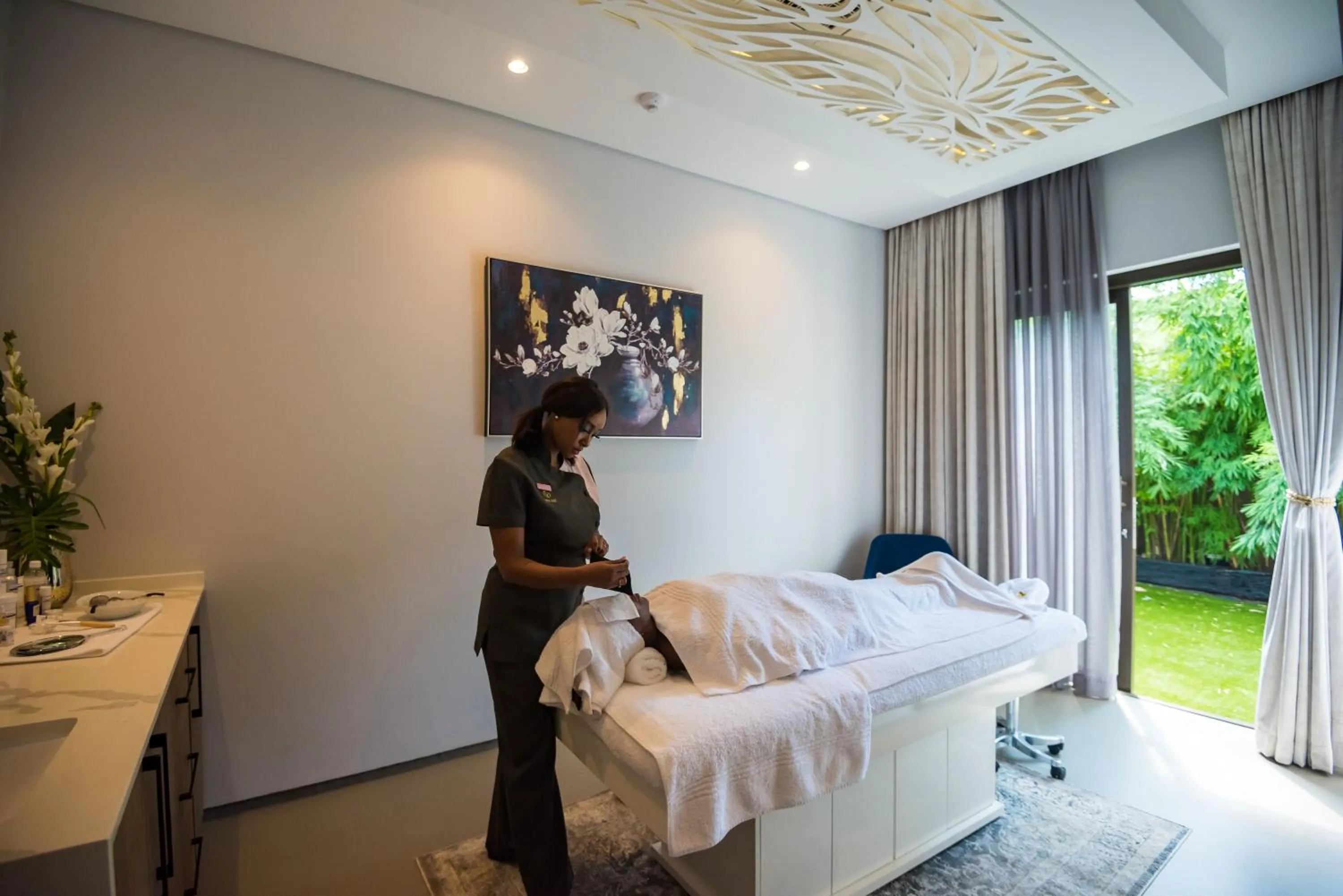 Spa and wellness centre/facilities in Vivari Hotel and Spa by Mantis