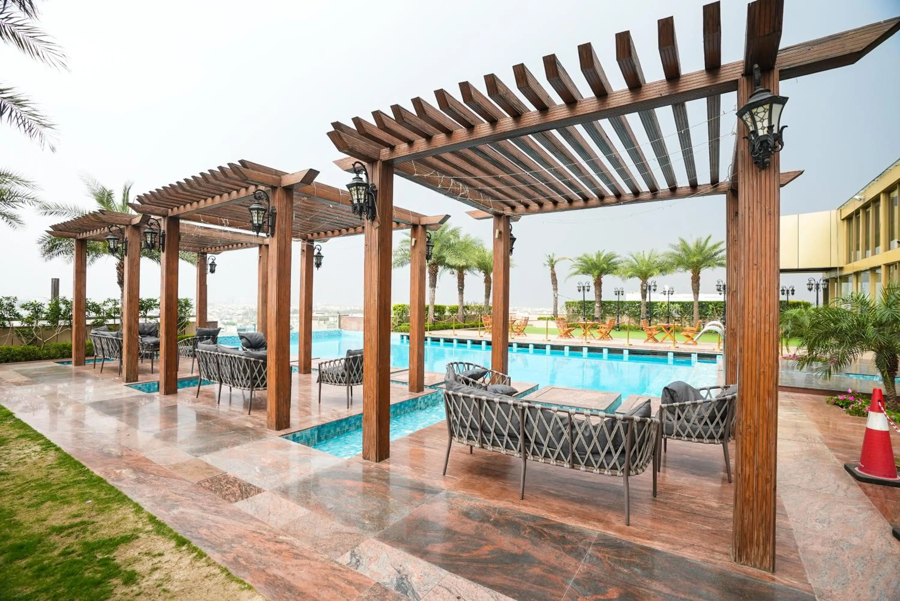 Swimming pool in Seven Seas Hotel