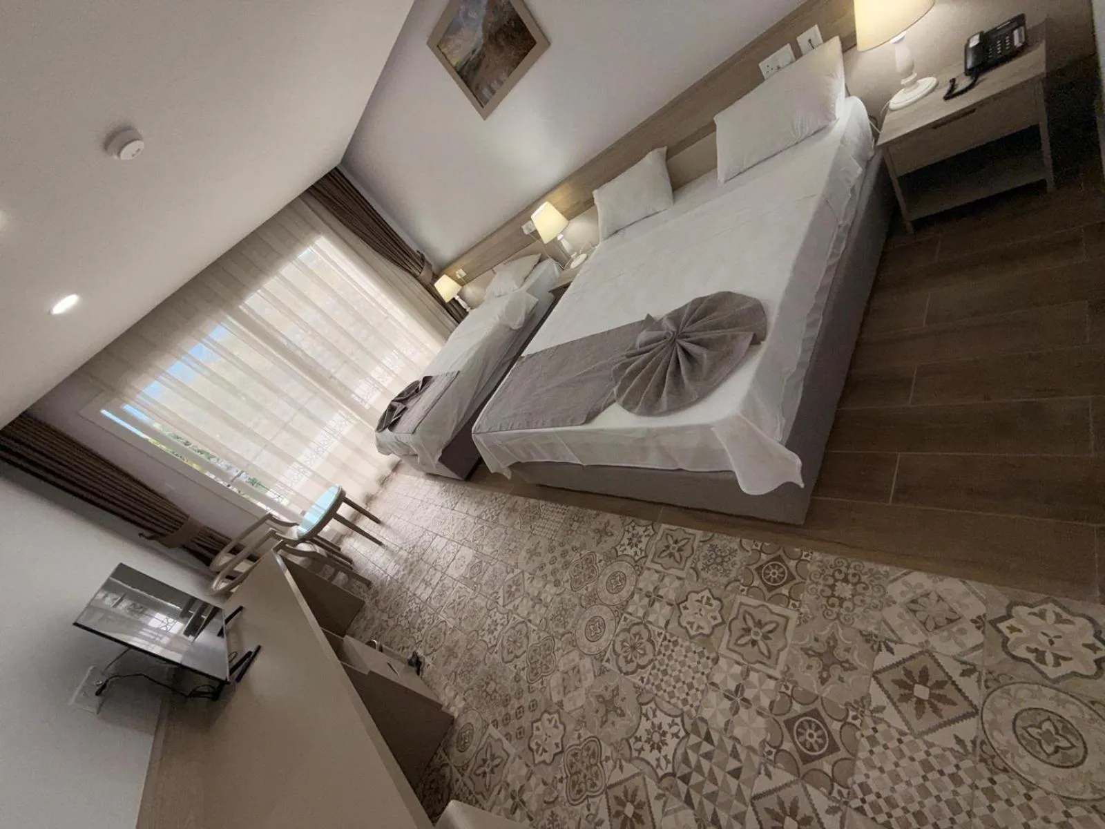 Bed in Altinkaya Holiday Resort