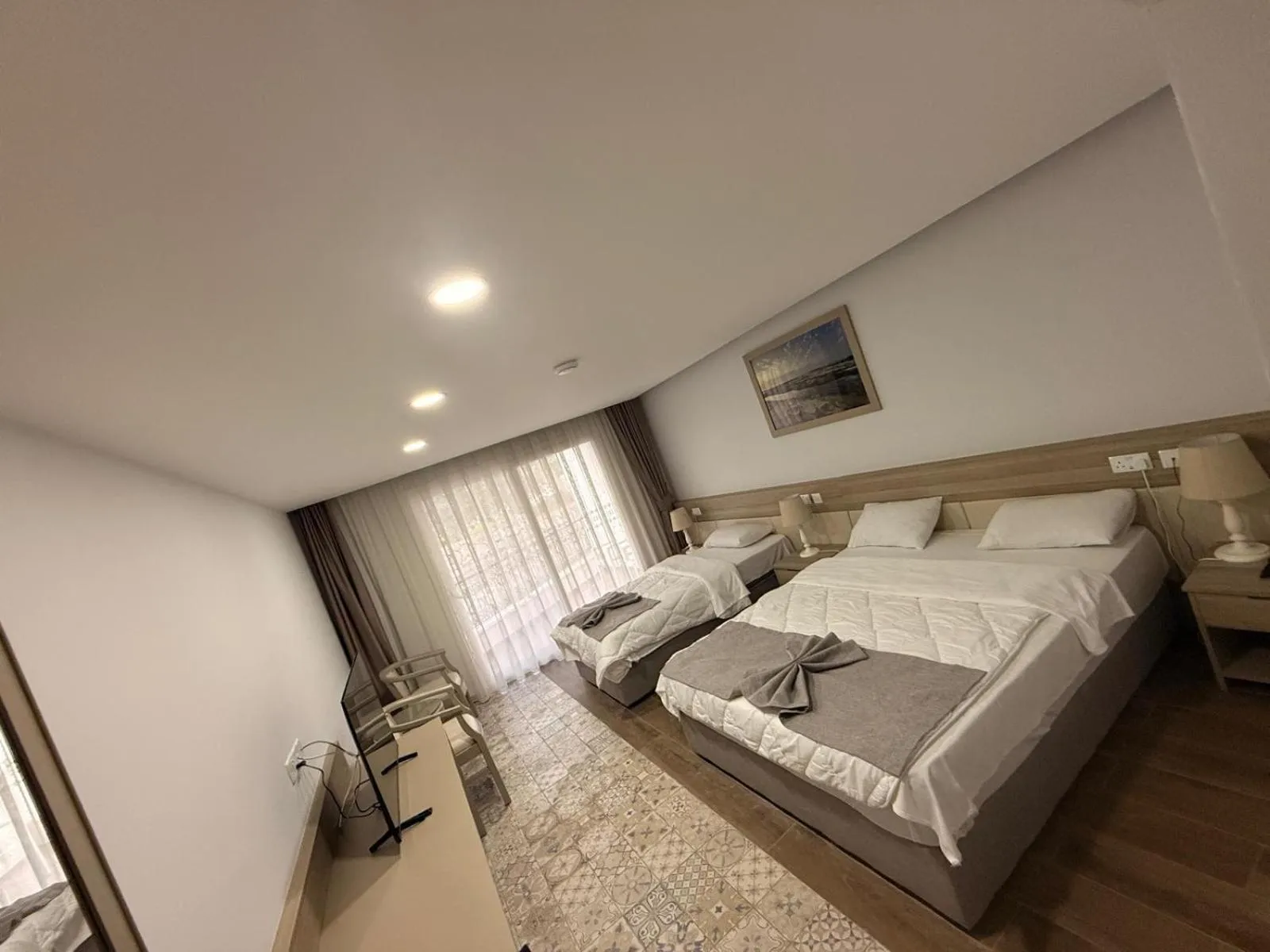 Bed in Altinkaya Holiday Resort