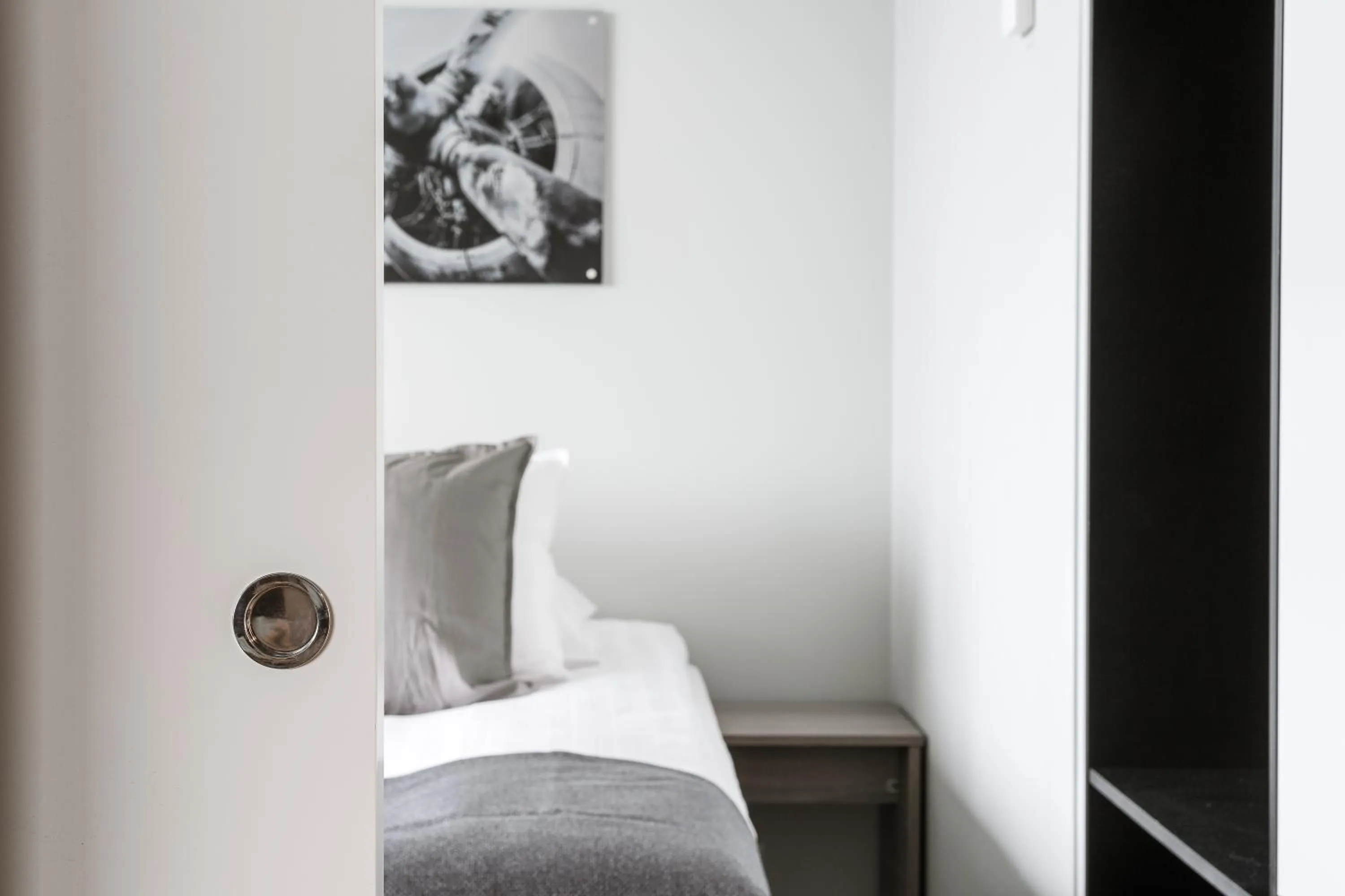 Bed in Forenom Hotels & Apartments Arlanda