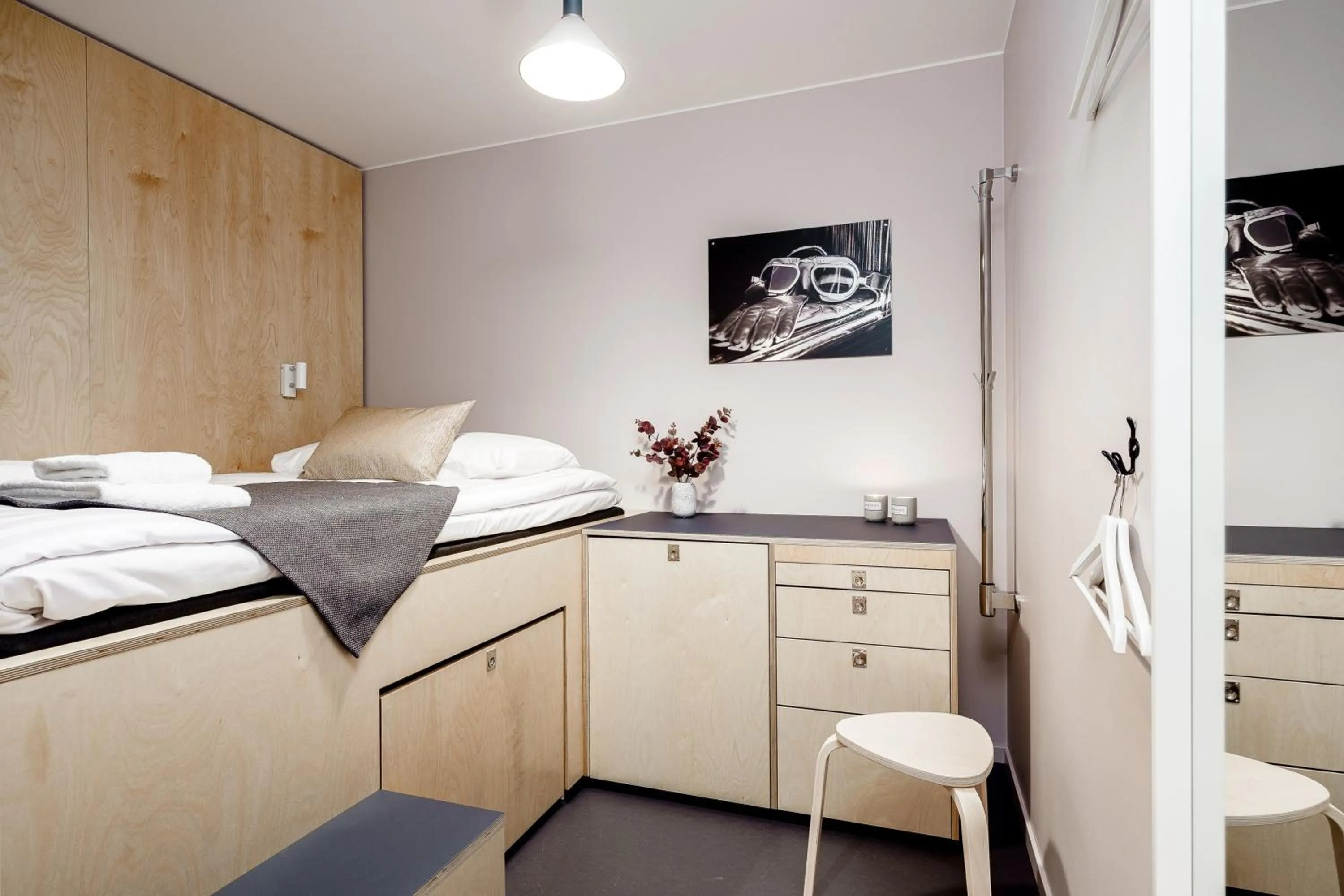 Bed in Forenom Hotels & Apartments Arlanda