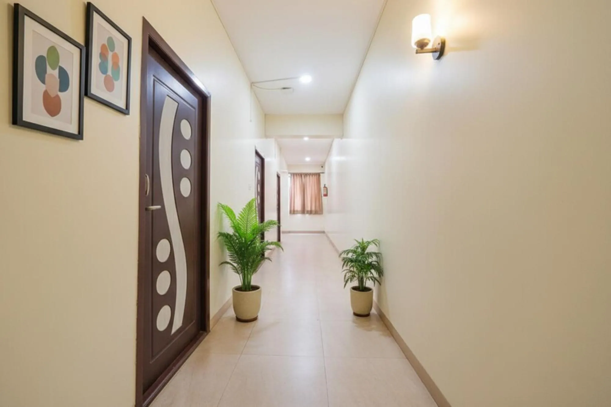 Lobby or reception in FabHotel Mani's Residency