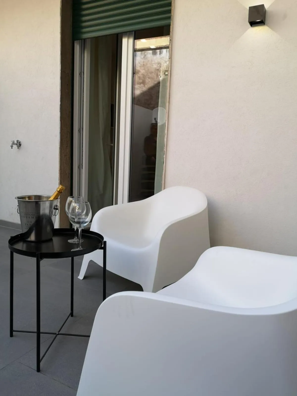 Balcony/Terrace in ARMISI B&B