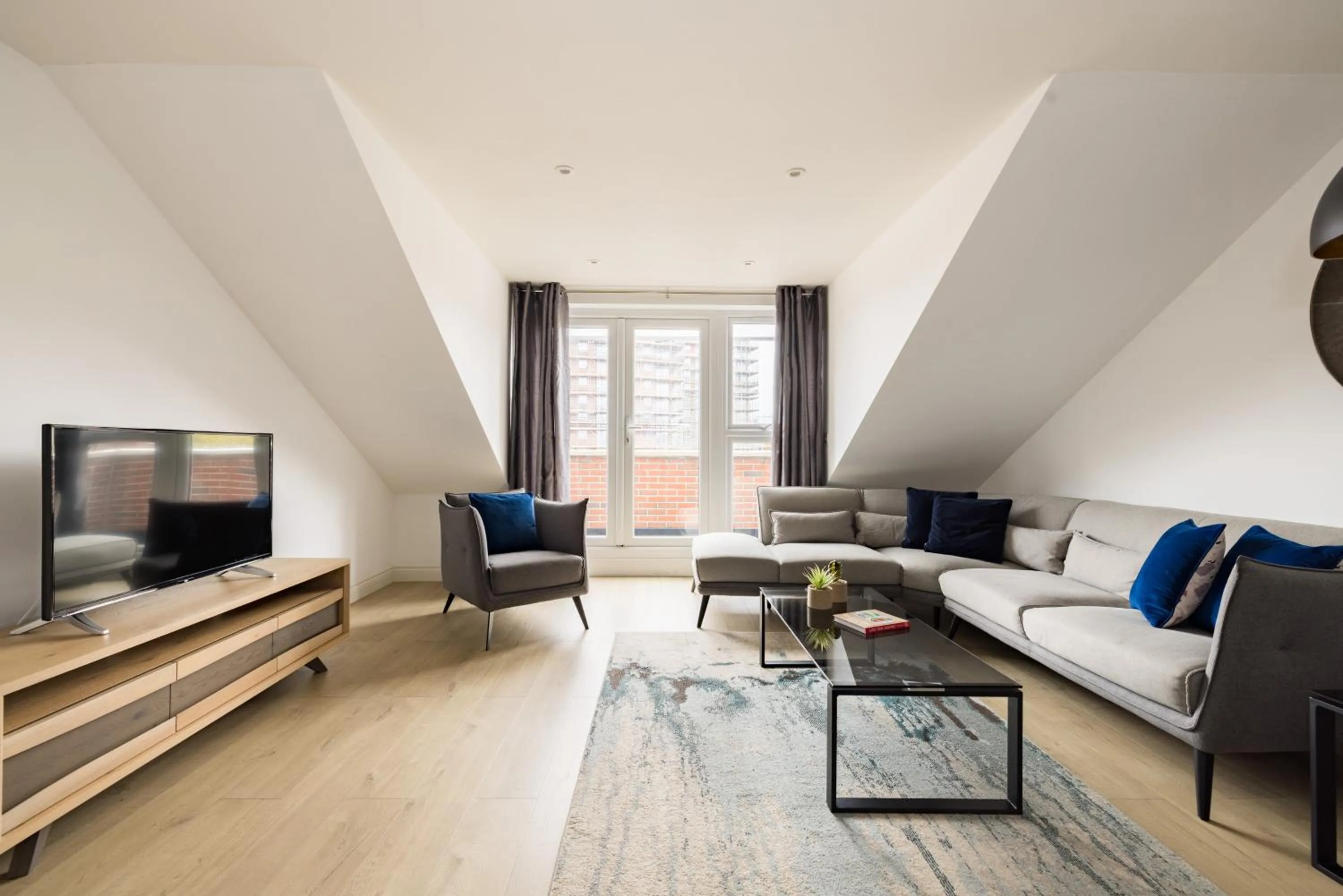 Living room in Charles Hope Staines Centre